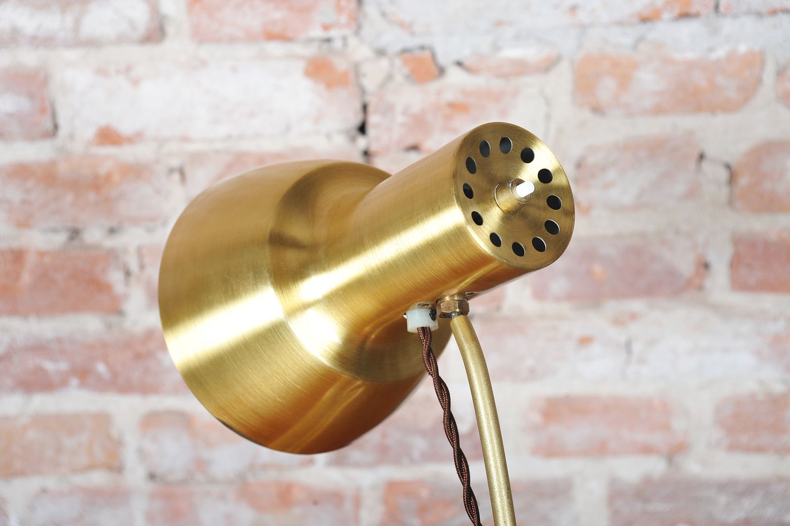 Restored Mid Century Table Lamp, By Napako, Aluminium, Rewired, Czech, 1960s photo Lighting