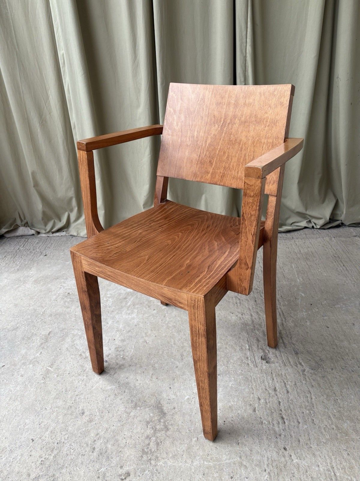 Vtg Mid Century Style Dining Desk Side Chair Scandi Danish Retro R1118 photo Furniture