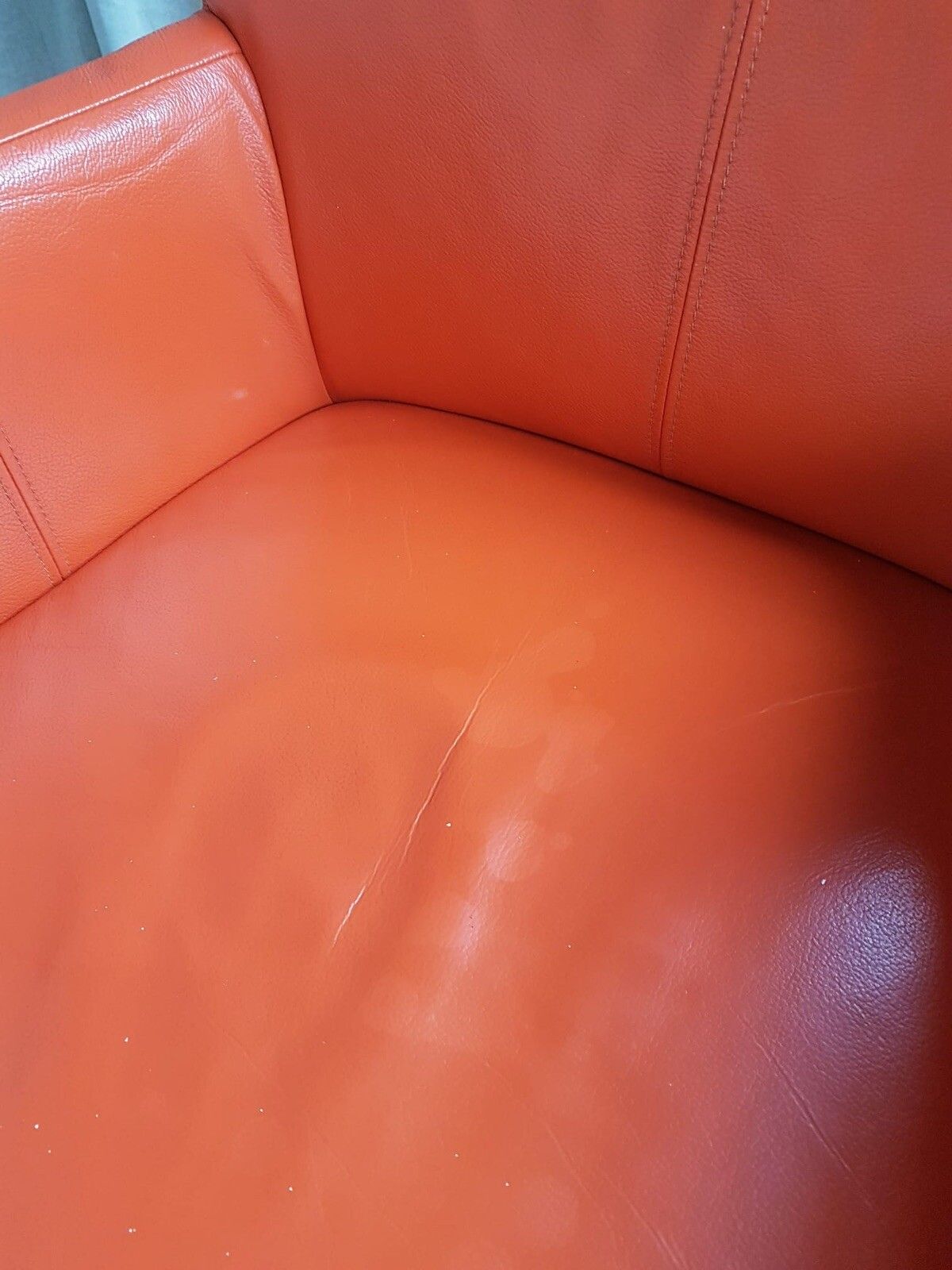 photo buy Vtg Late Mid Century Leather Armchair Side Chair By Leolux Modernist Retro R83