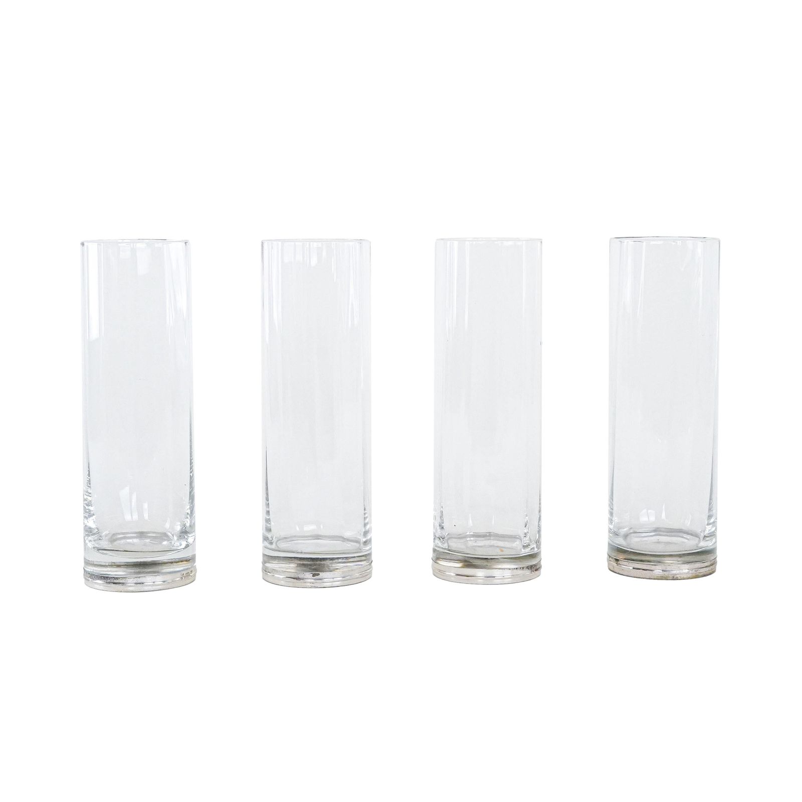 Set Of Glasses Hollywood Regency Style 1970s Made In Italy