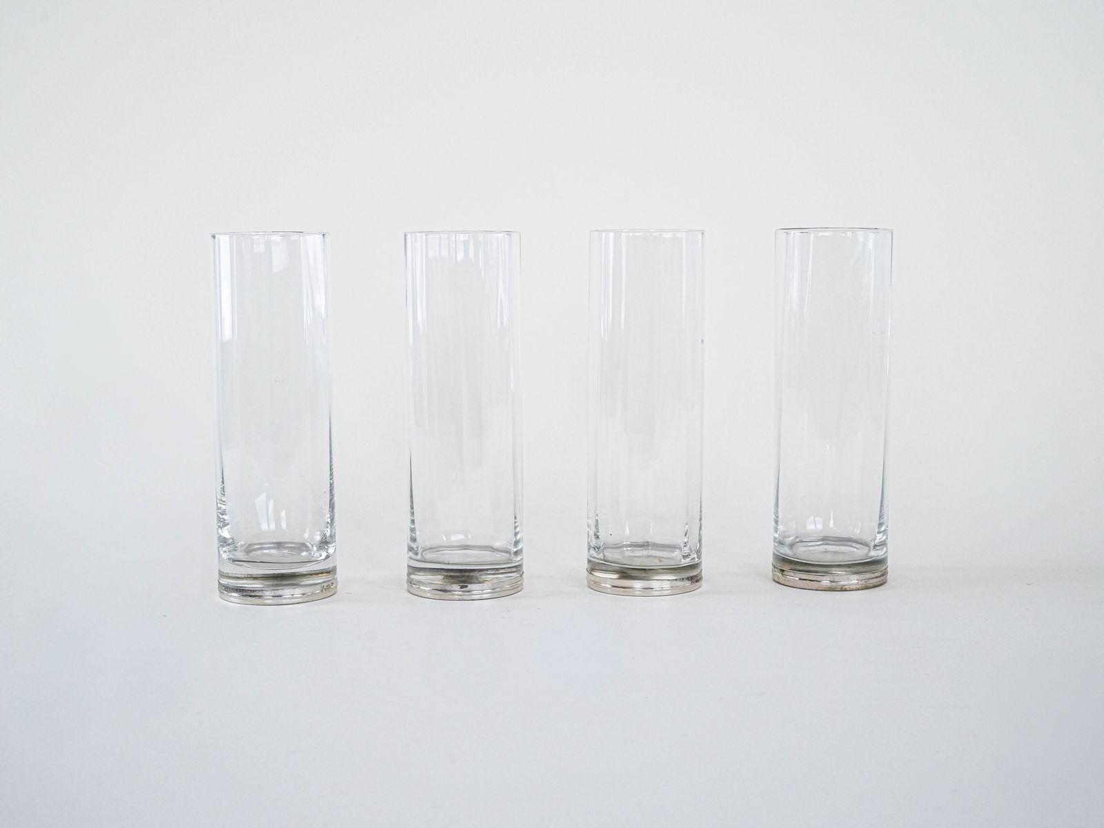 Set Of Glasses Hollywood Regency Style 1970s Made In Italy photo for sale