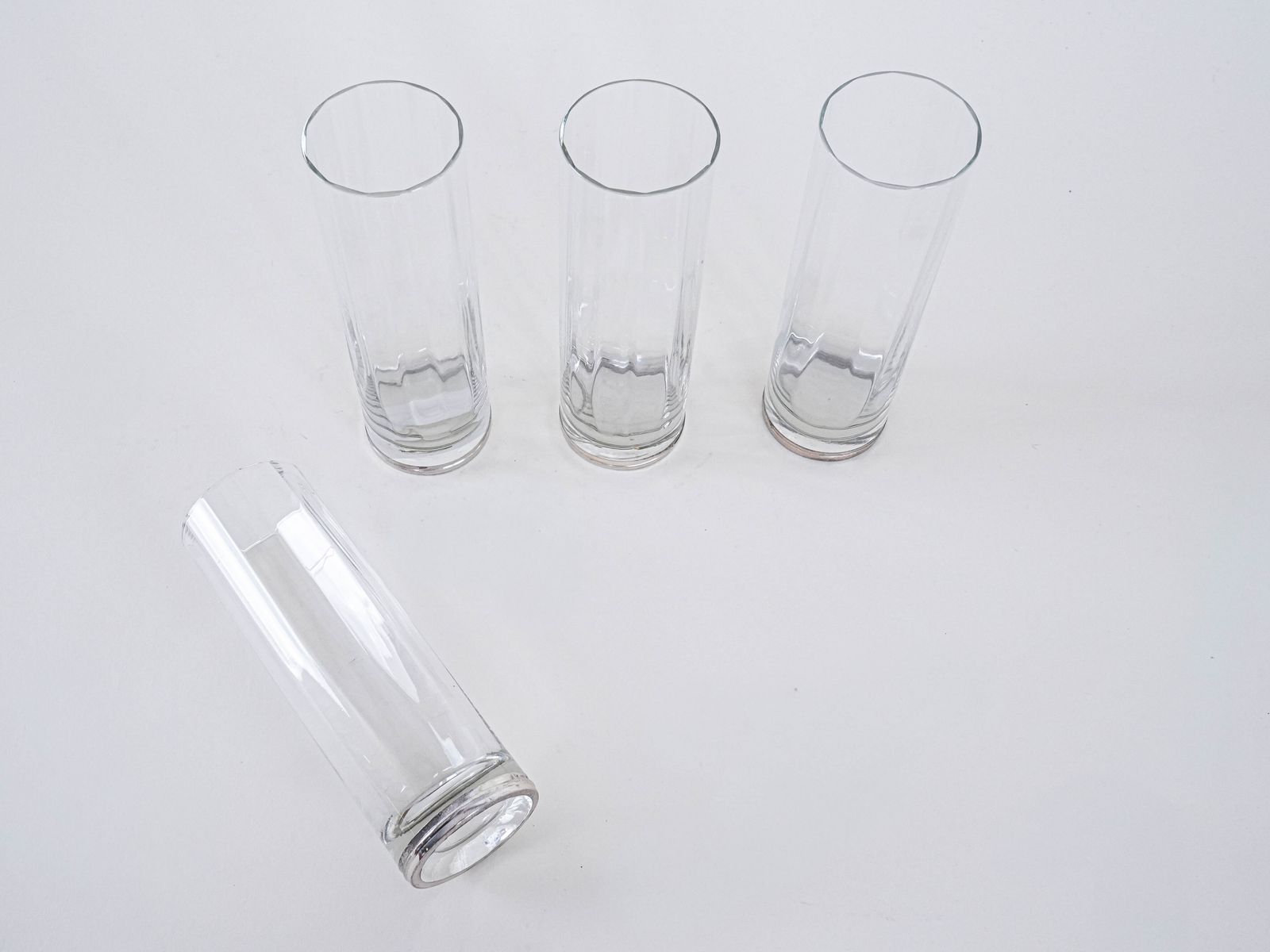 Set Of Glasses Hollywood Regency Style 1970s Made In Italy photo 259.0
