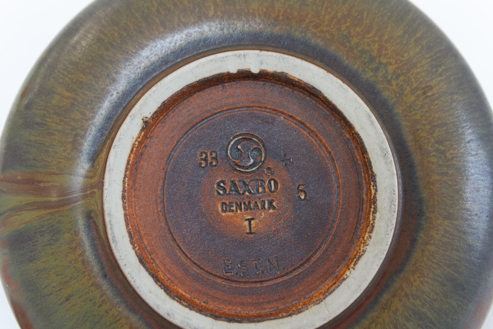 Danish Teapot In Glazed Ceramic By Eva Stæhr Nielsen For Saxbo, 1950s. photo vinterior