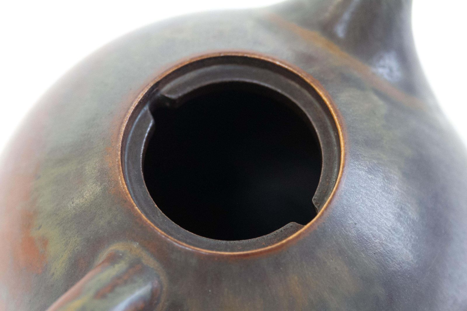 photo vinterior Danish Teapot In Glazed Ceramic By Eva Stæhr Nielsen For Saxbo, 1950s.