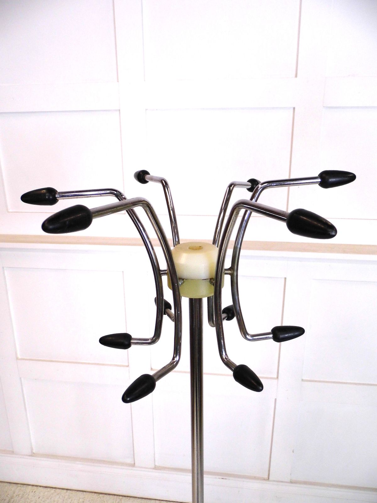 photo for sale Vintage Hago Atomic Sputnik Metal Coat Hat Umbrella Stand 1960s