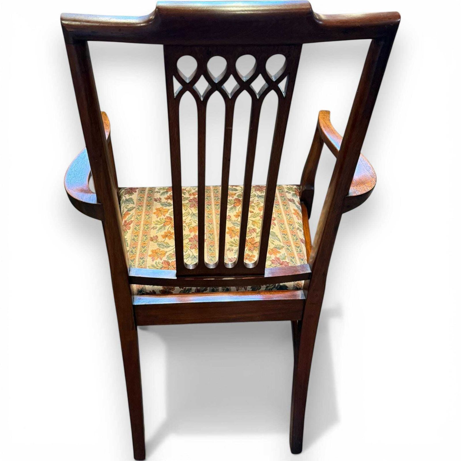 photo for sale Antique Dining Chairs Set Of 8 Edwardian Mahogany Dining Chairs 2 Carvers
