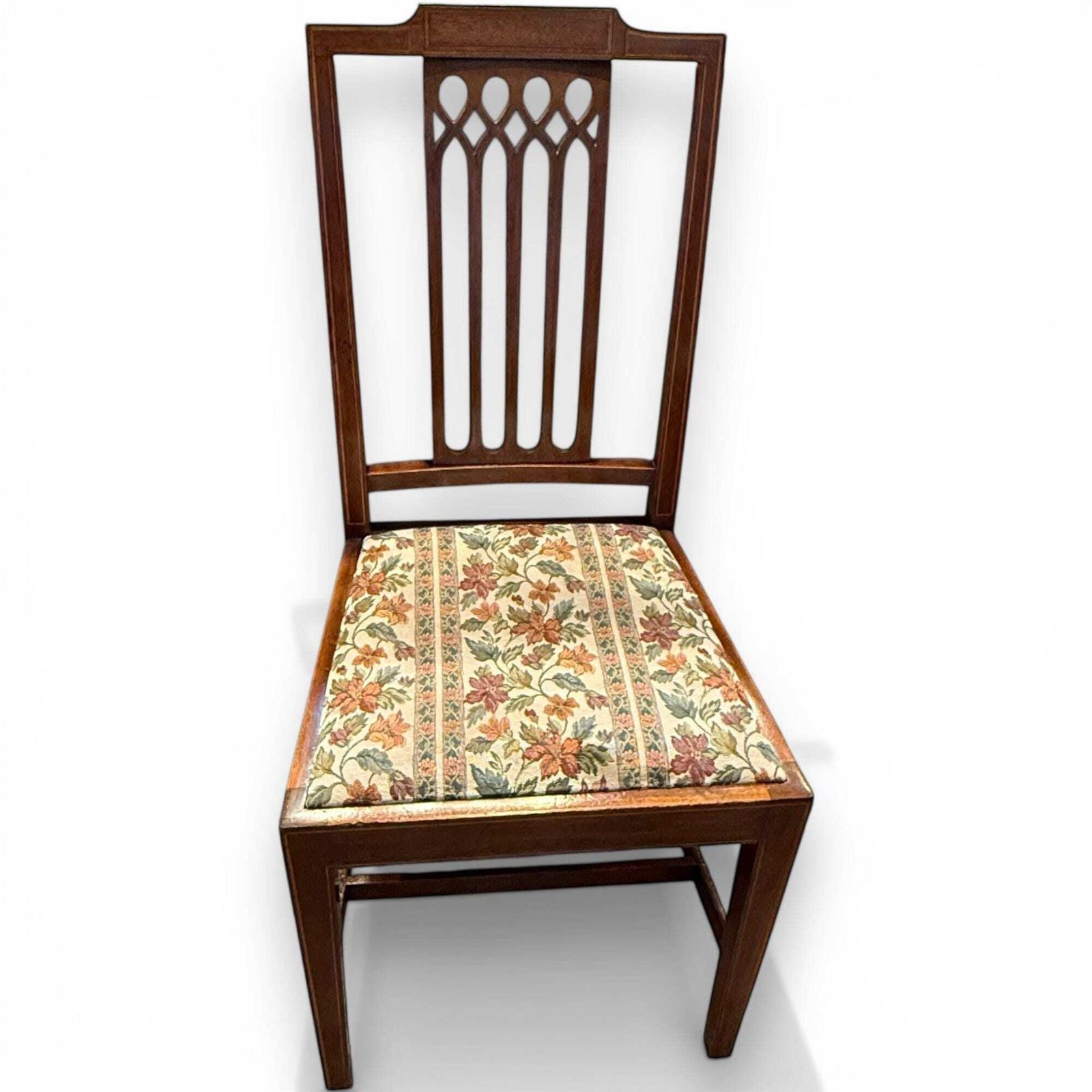Furniture Antique Dining Chairs Set Of 8 Edwardian Mahogany Dining Chairs 2 Carvers photo