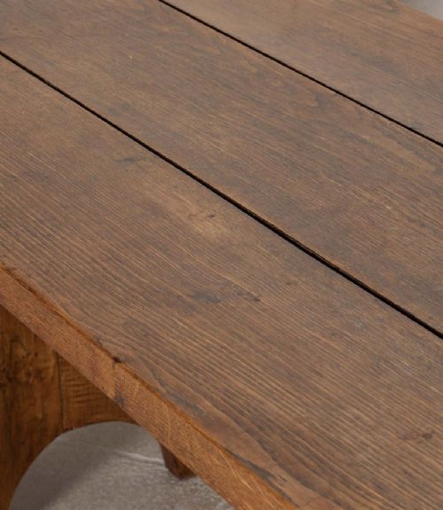 Nine Foot Long Georgian Oak Refectory Table photo 6050.0