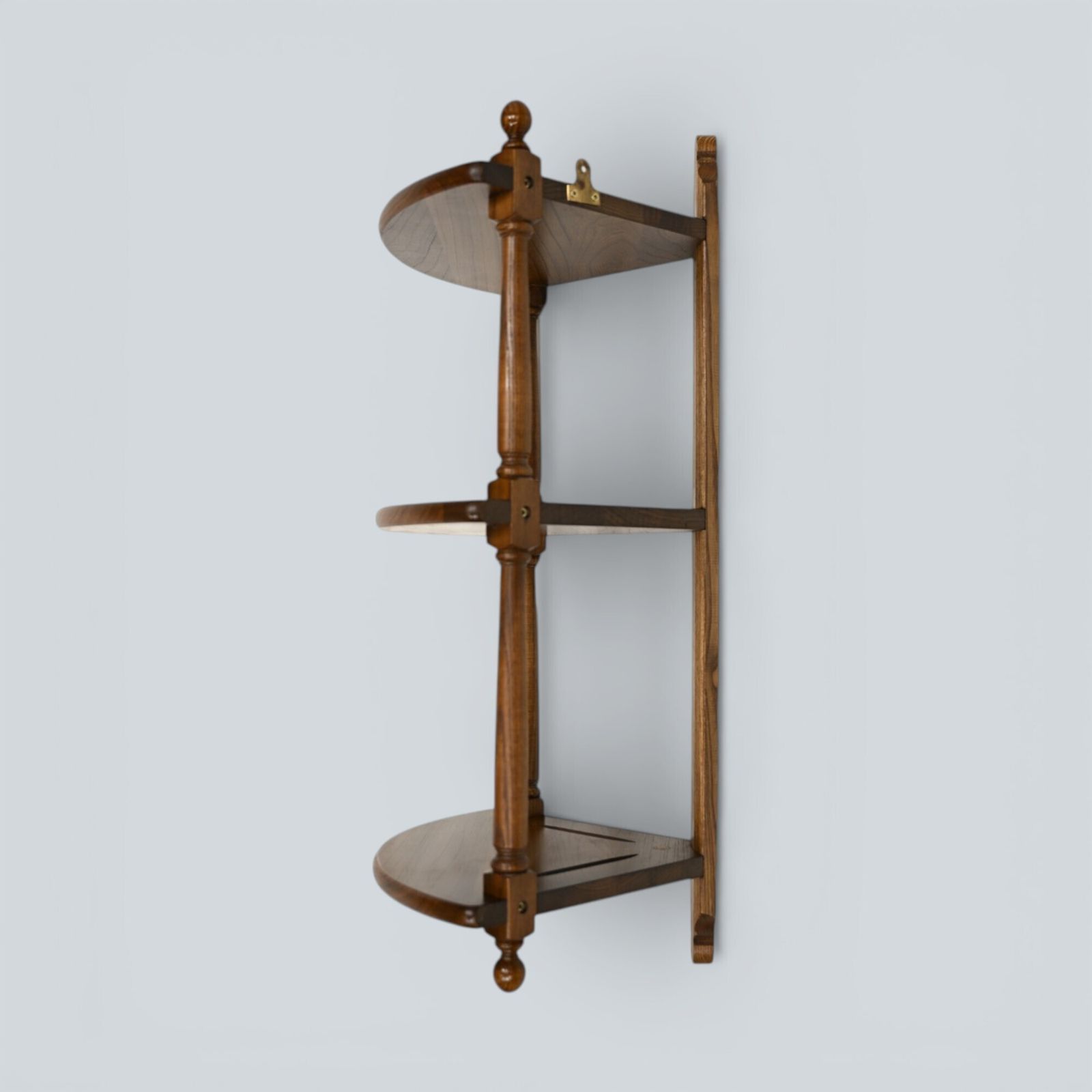 Ercol Hanging Corner Shelving Golden Dawn Finish #1104 Exc Free Uk Delivery photo furniture