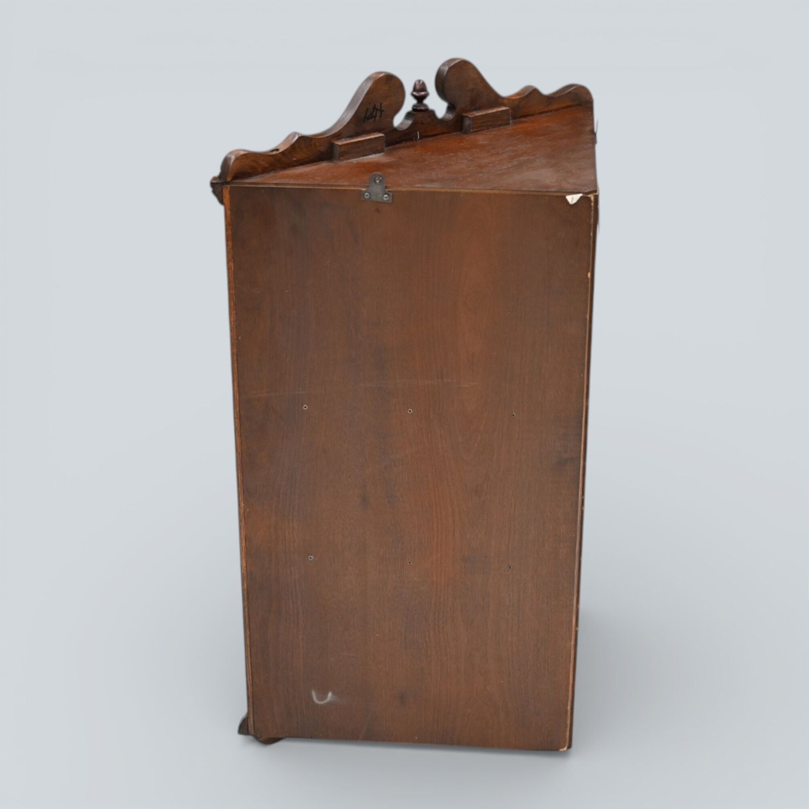 Old Charm Hanging Corner Display Cabinet Leaded Glass Tudor Brown *Free Delivery photo Furniture