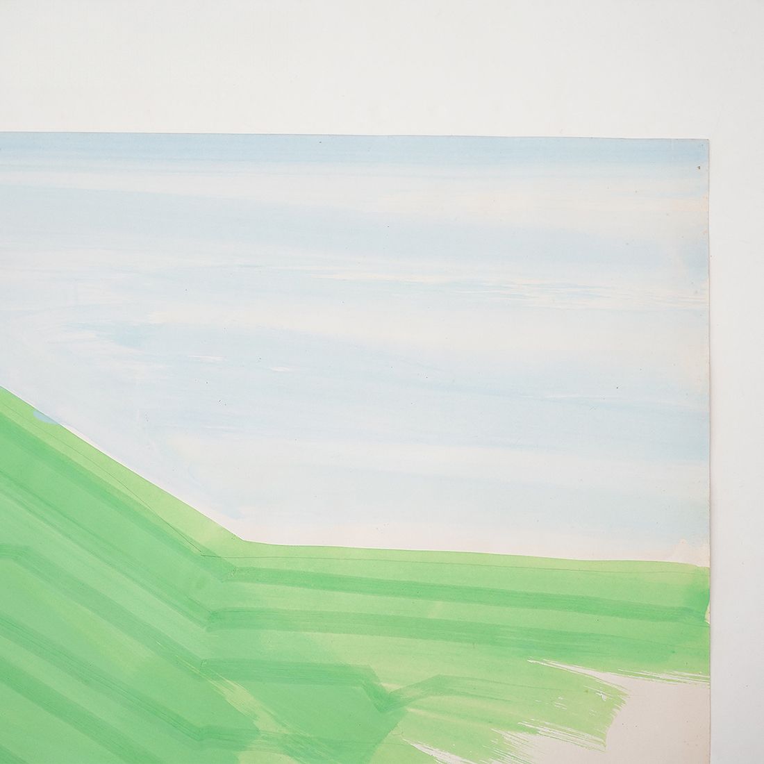 Art Mario Rossello, Mixed Media On Paper, 1970s photo