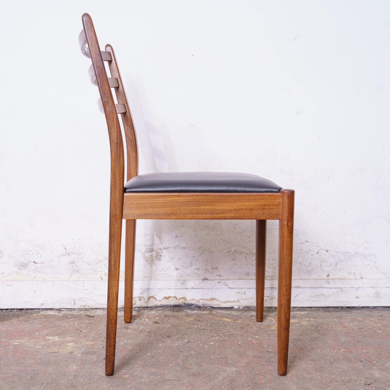 2 G Plan Mid Century Teak Dining Chairs, Newly Upholstered photo for sale
