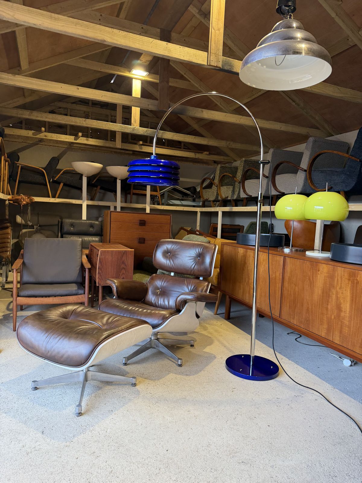 Mid  Century, Floor Lamp By Tamás Borsfay For Hungarian Craftsmanship Company, 1970s photo for sale