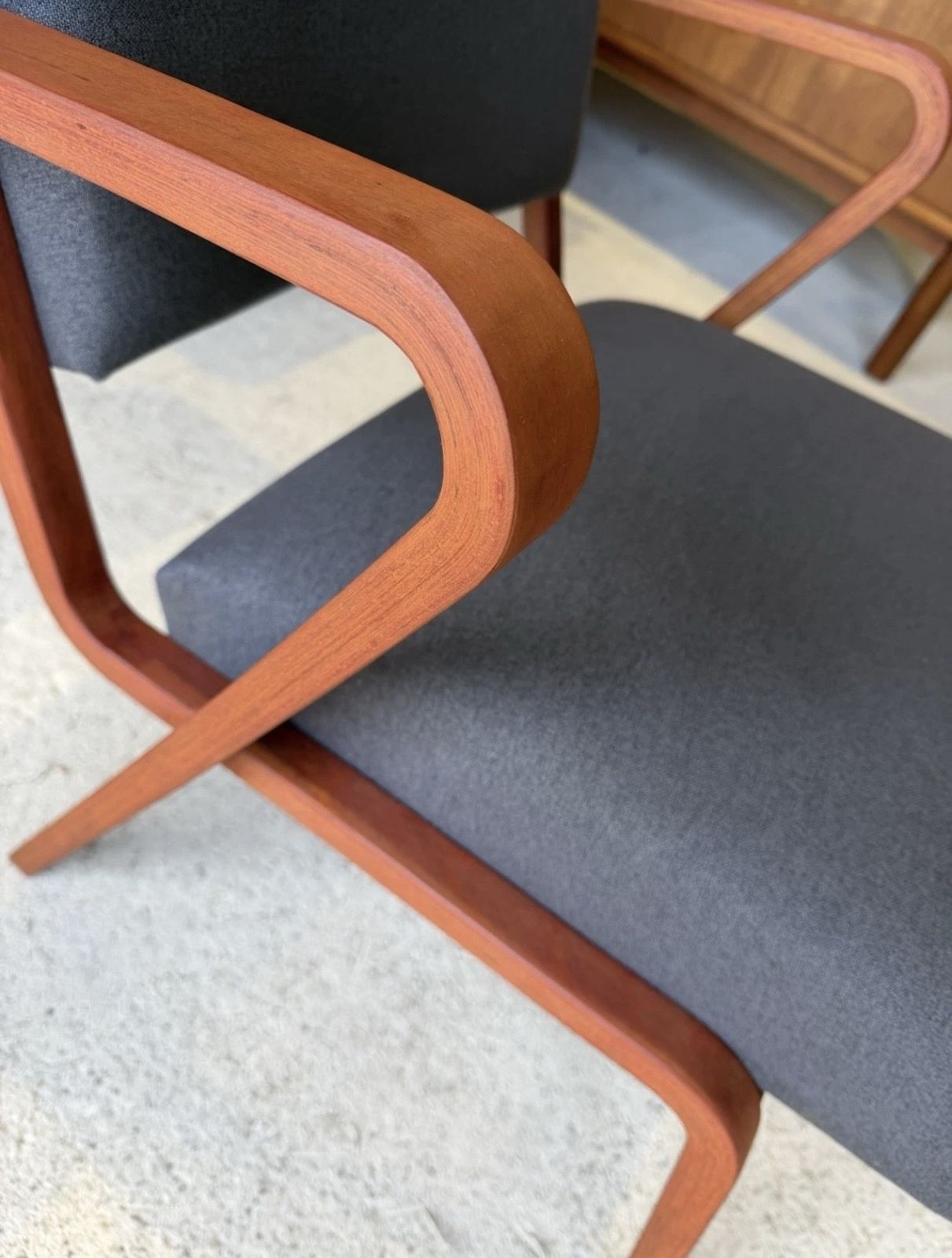 photo furniture Bauhaus Easy Chair By Selman Selmanagic For Veb Deutsche Werkstätten Hellerau, German Ussr, 1950s
