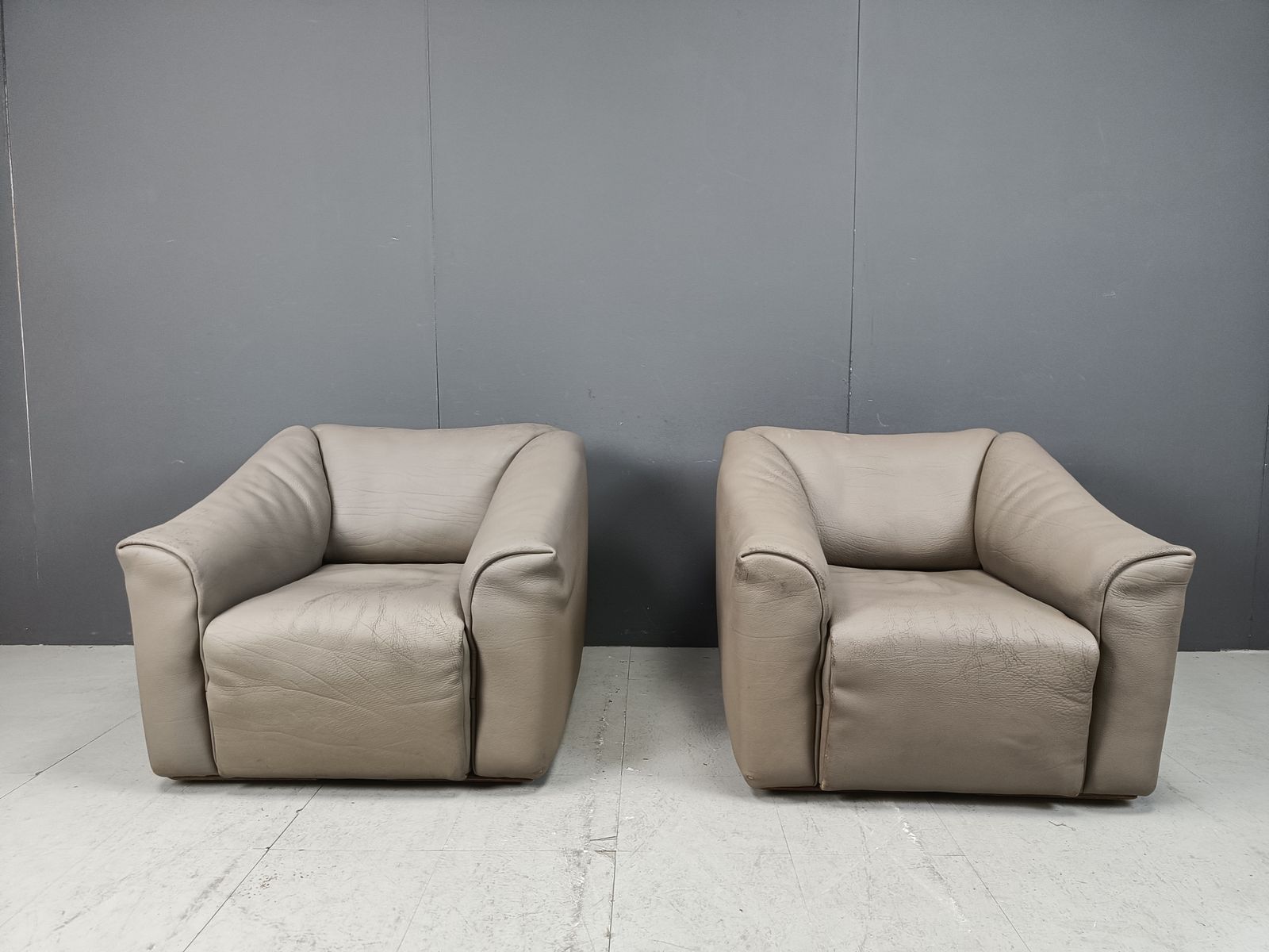 Pair Of Vintage Ds47 Armchairs By Desede, 1970s photo furniture