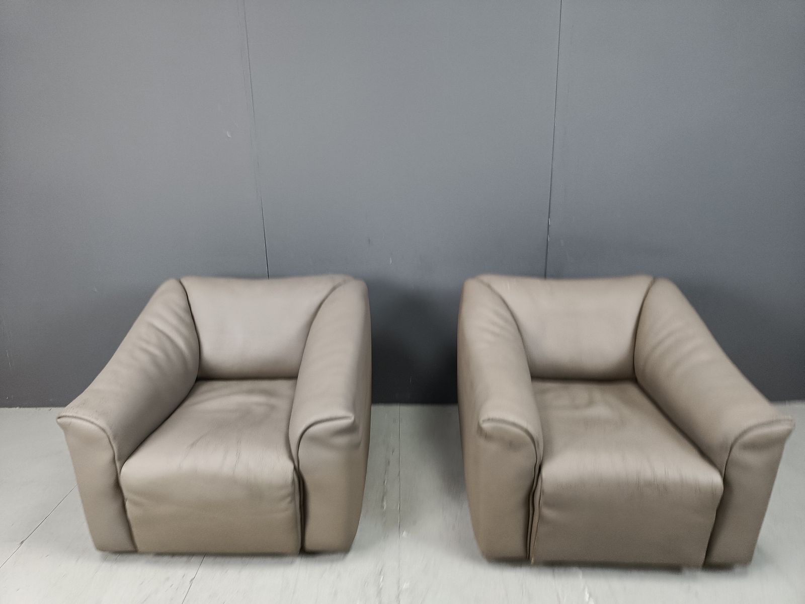 Pair Of Vintage Ds47 Armchairs By Desede, 1970s photo Furniture