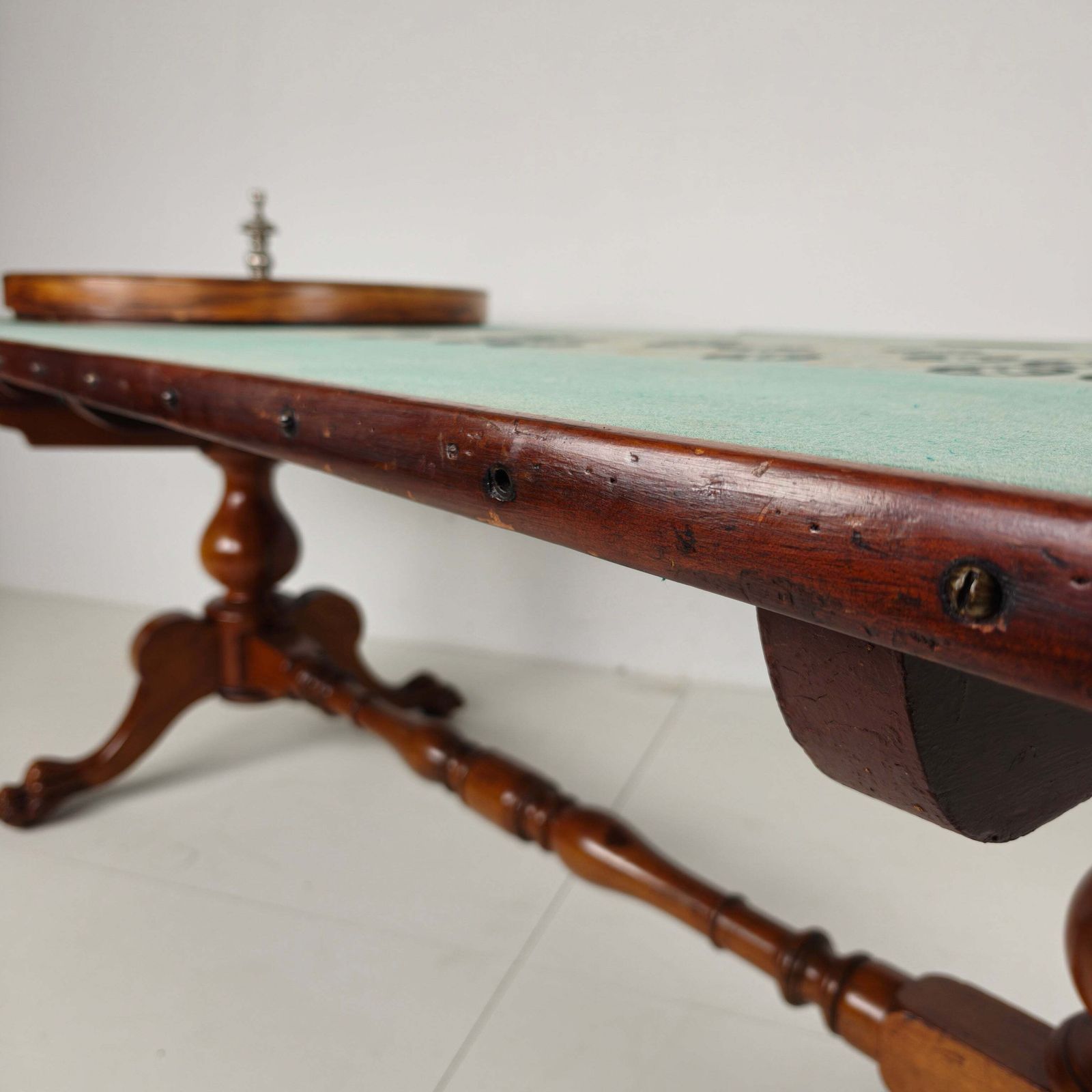 Furniture Antique Mason & Co Roulette Table – Denver, Colorado, Early 20th Century photo