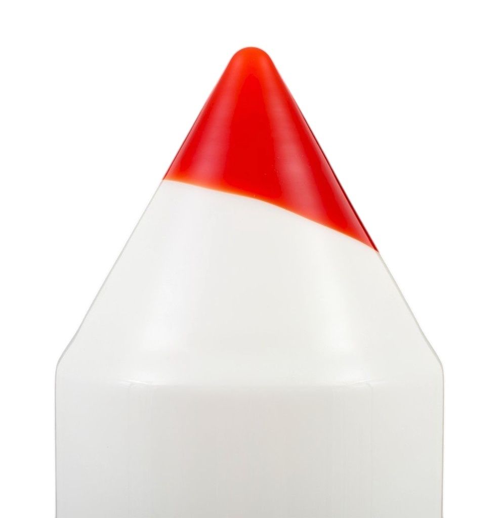 Postmodern Pencil Shape Murano Glass Table Lamp, Formia Murano Italy 1980s photo for sale
