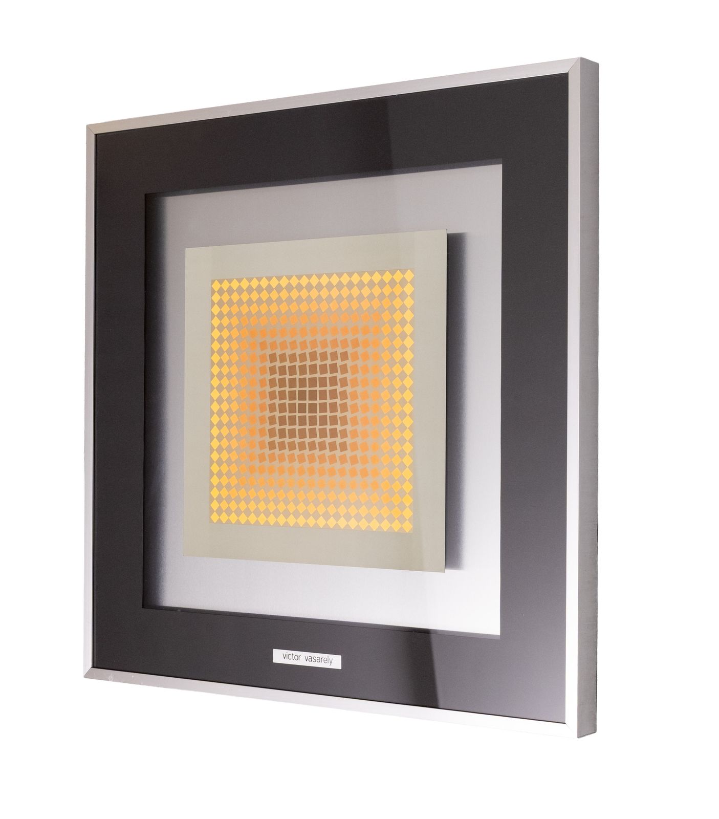 Victor Vasarely Heliogravure Print 1972 photo for sale