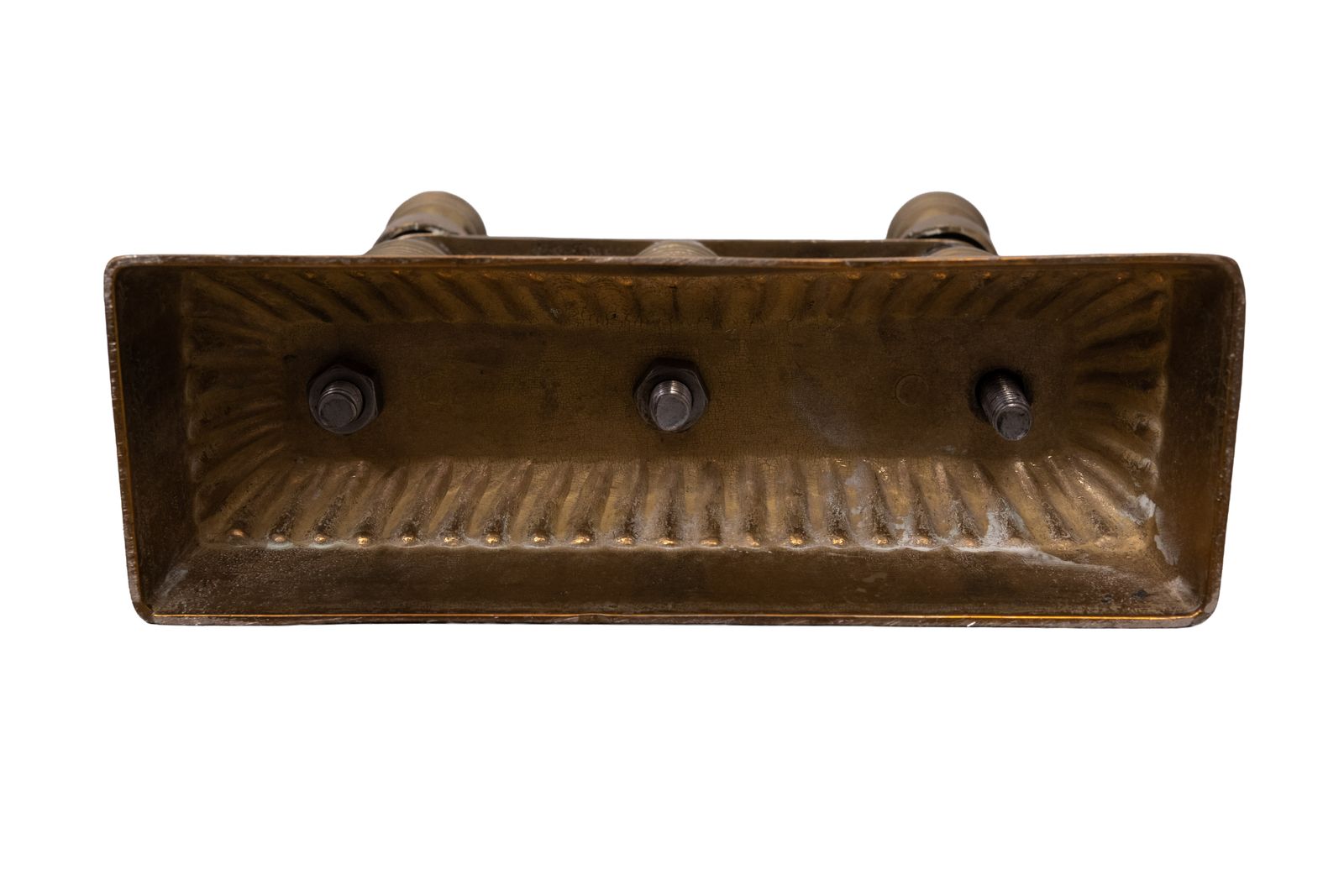 photo vinterior Antiek Messing Haardgereedschap 19e Eeuw
