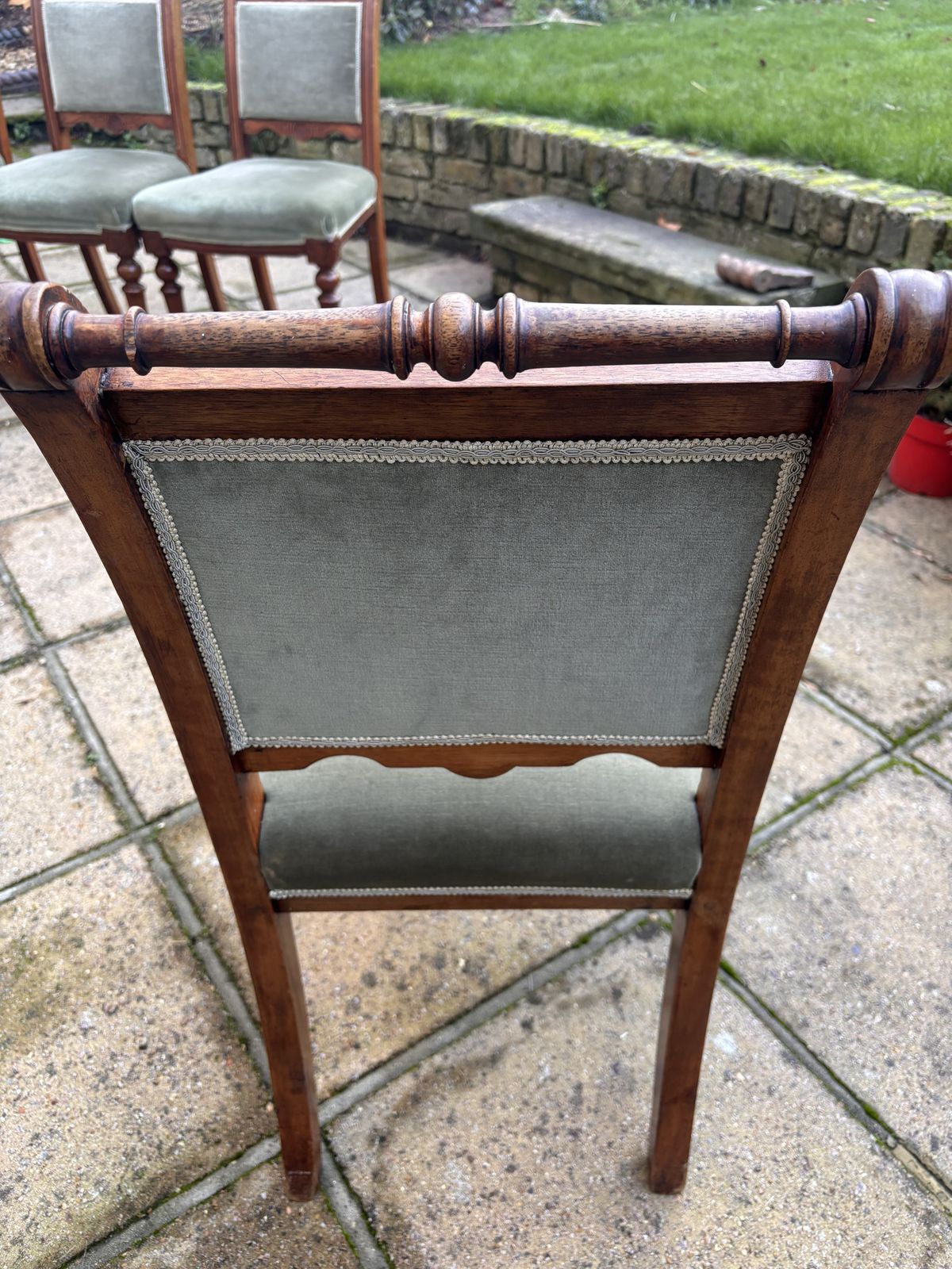 6 Late Victorian Dining Chairs photo furniture