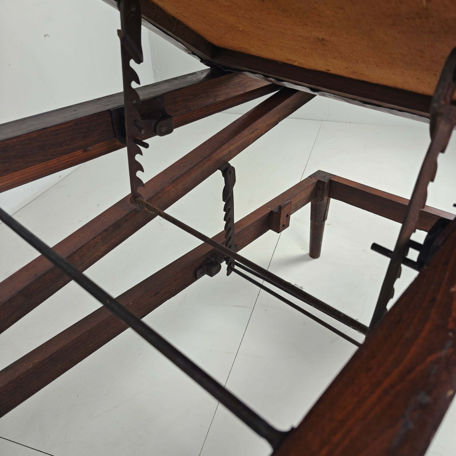 Antique English Military Hospital Bed – 19th Century photo Furniture