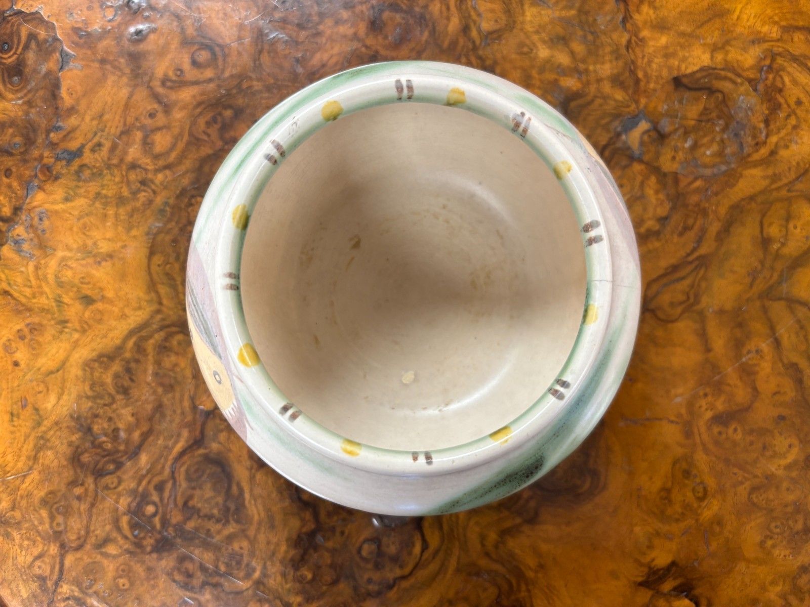photo buy Pair Of Art Deco Early Susie Cooper Orchid Pattern Pots. No M72