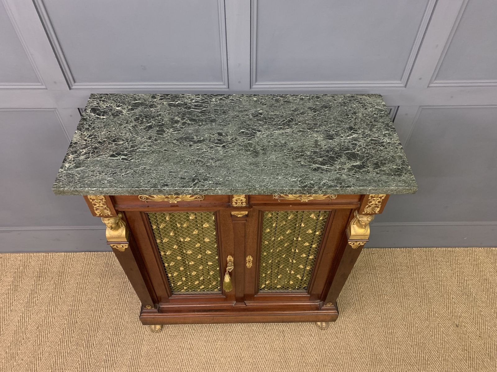 French Empire Mahogany Chiffonier photo for sale