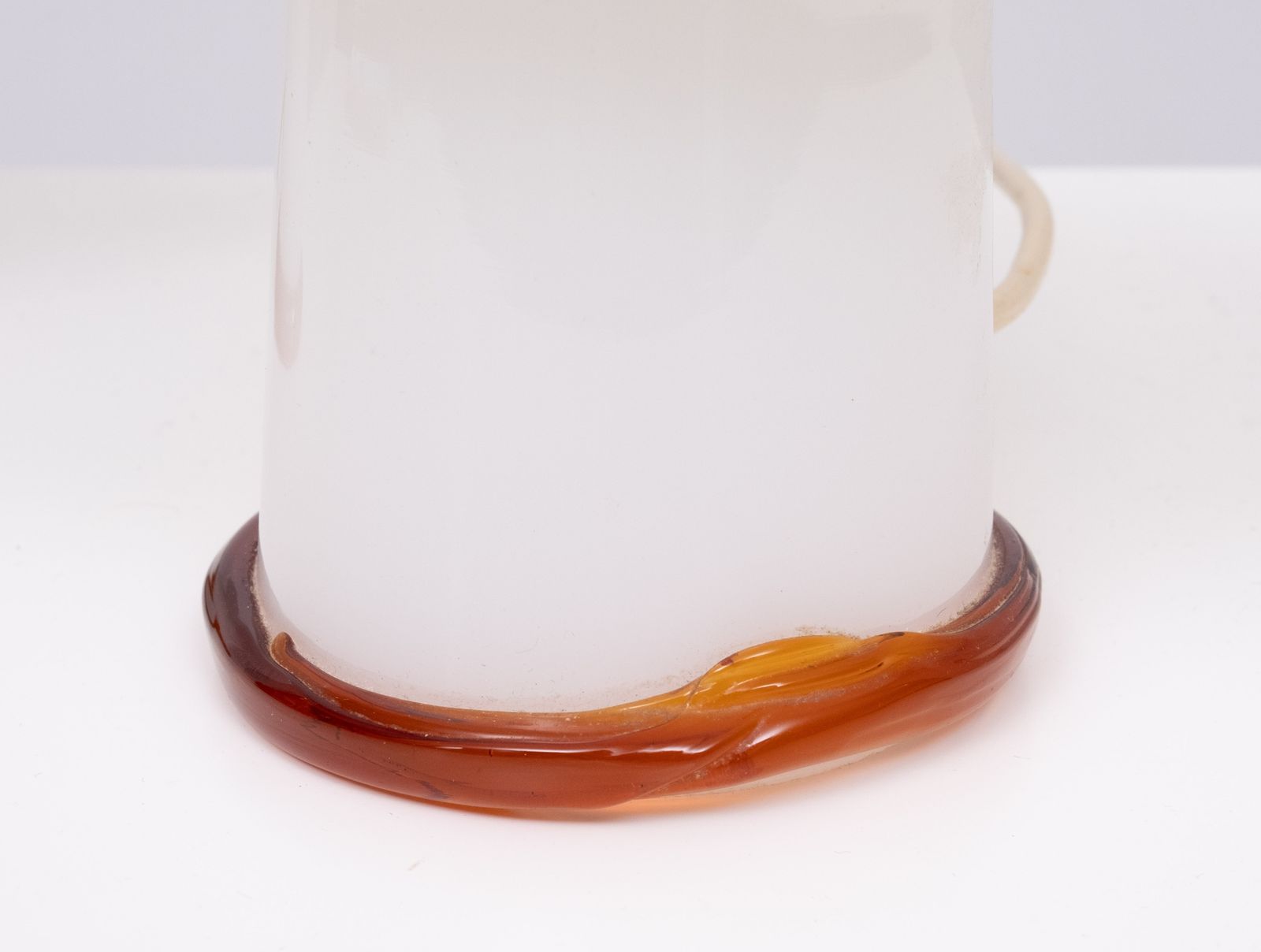 Lighting Stunning Set Murano Mushroom Table Lamps 1970s Italy photo