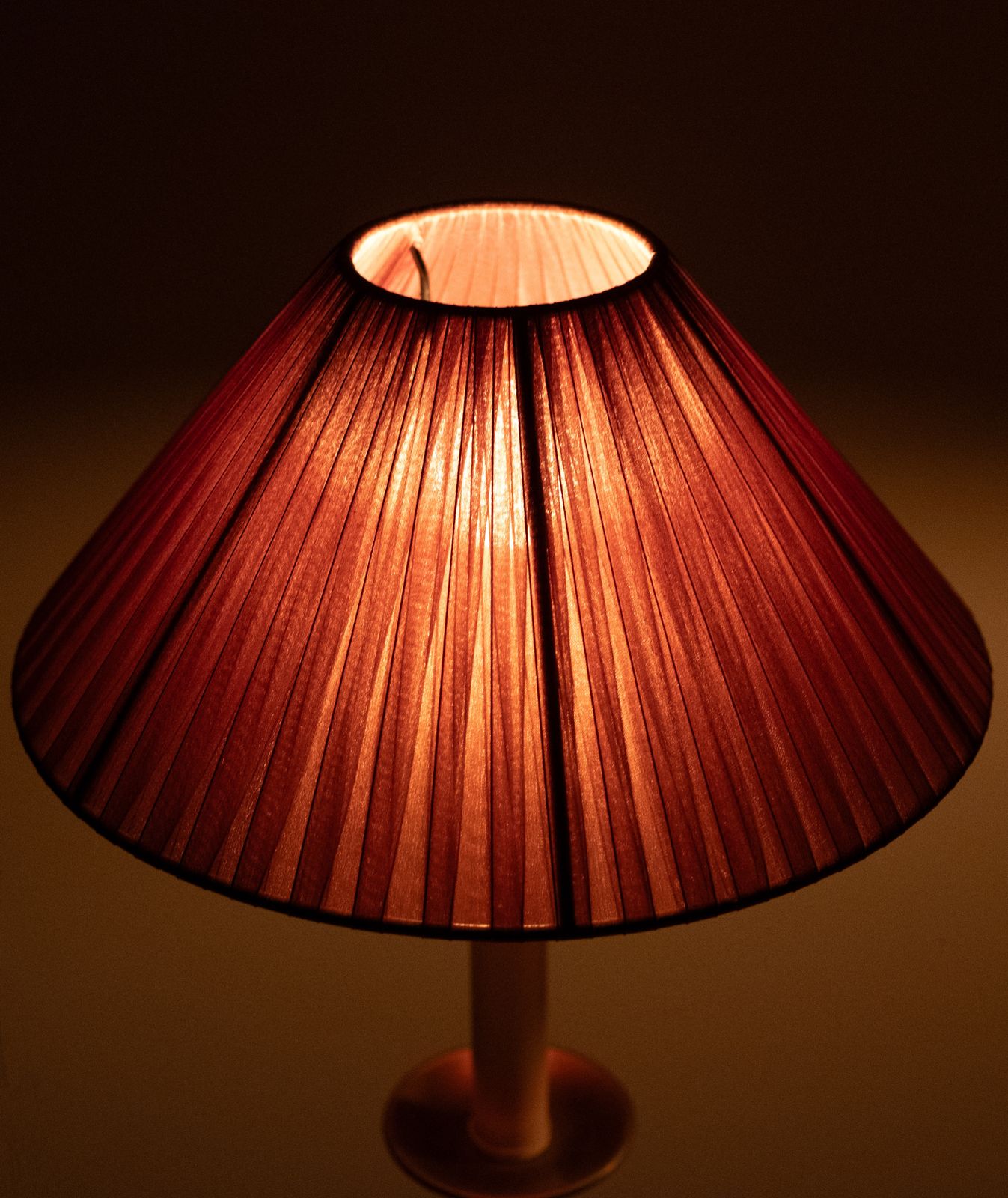 Kullmann Lampen Set Tafellampen Bronskleur Jaren 1970 Duitsland photo vintage