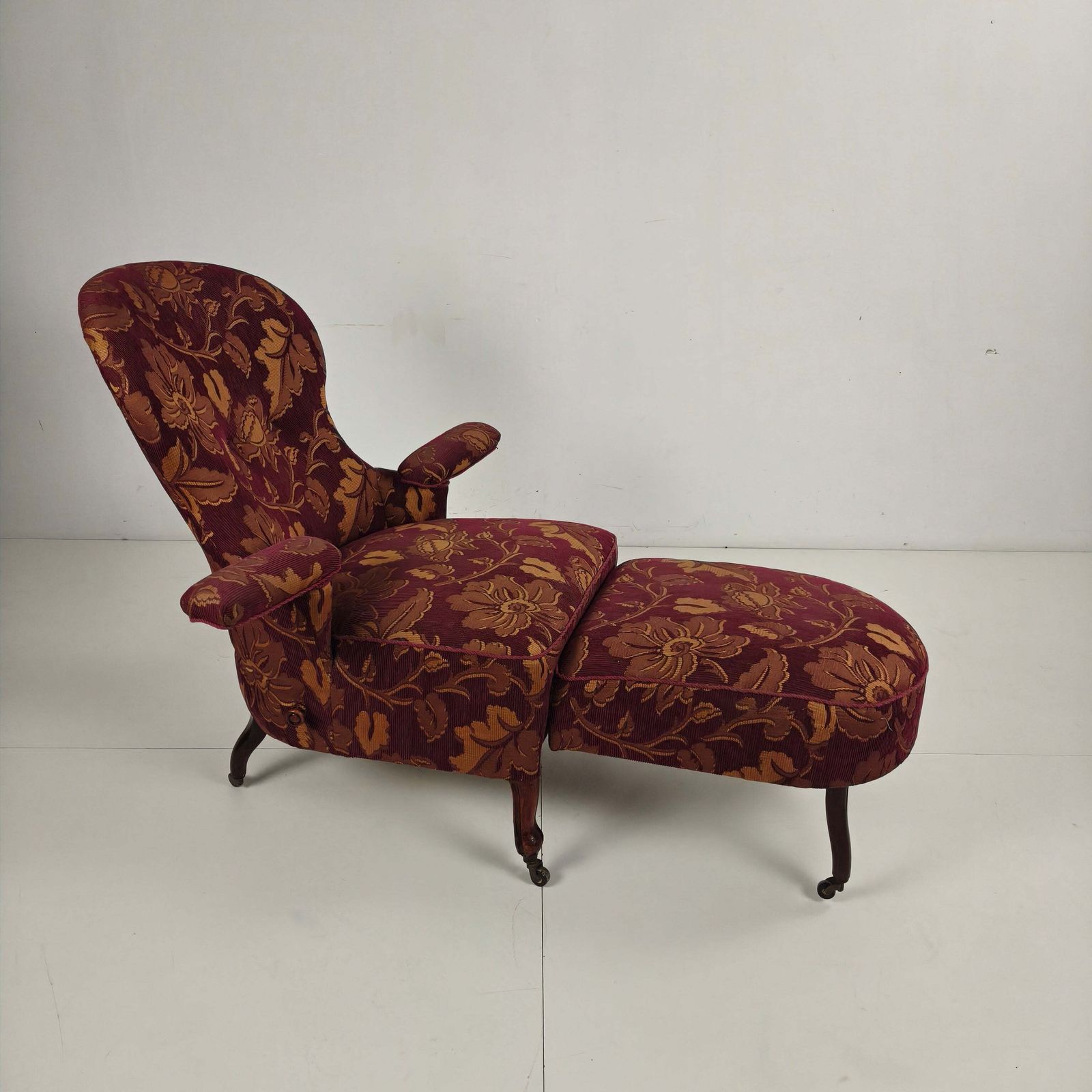 Early 20th Century Adjustable Reclining Armchair By Drevette L.M., Circa 1900–1920