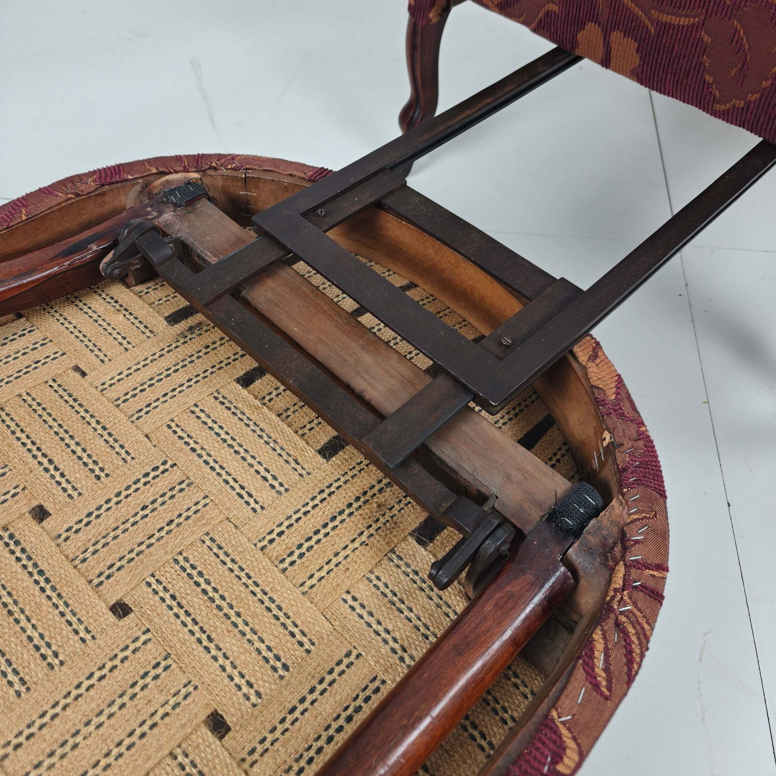 Early 20th Century Adjustable Reclining Armchair By Drevette L.M., Circa 1900–1920 photo Furniture