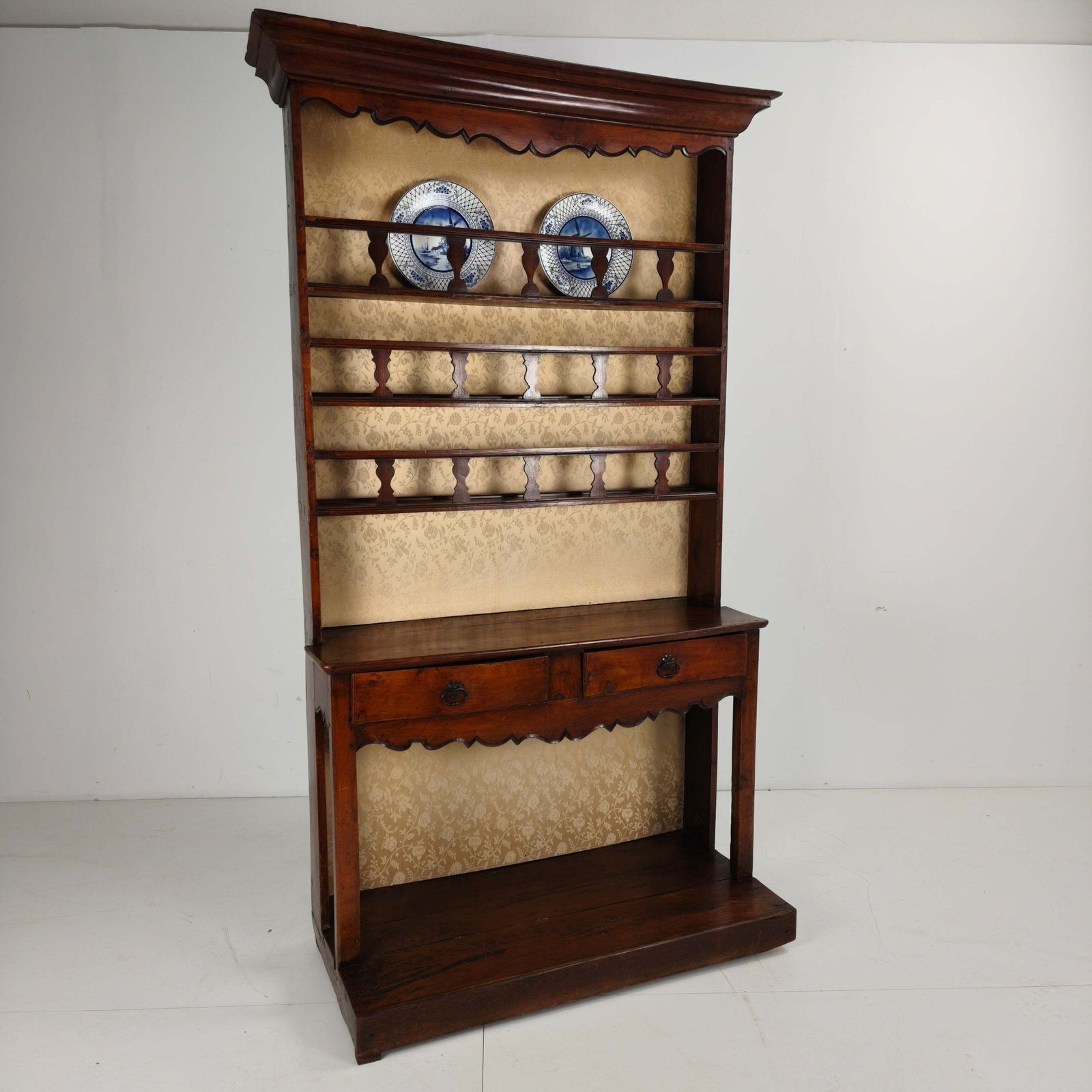 English Georgian Dresser – Solid Oak, Circa 1800 photo vinterior
