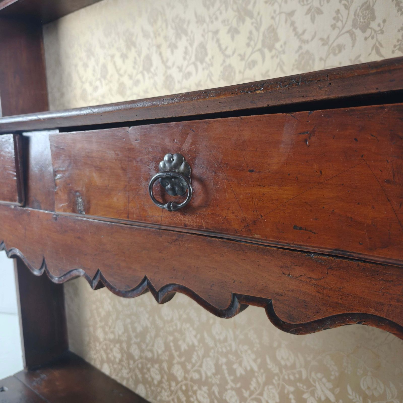 English Georgian Dresser – Solid Oak, Circa 1800 photo buy
