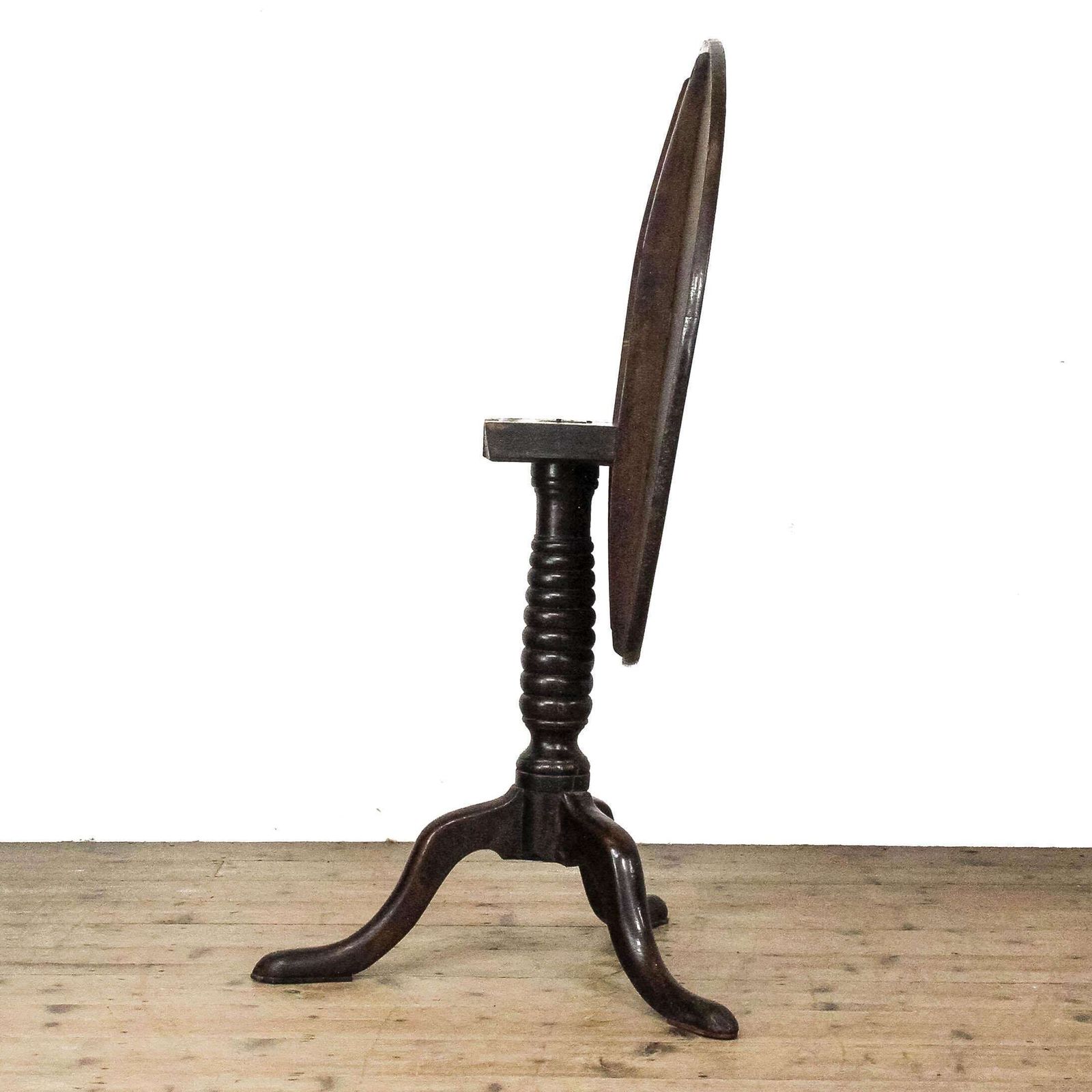 Antique Georgian Oak Tilt Top Table | Antique Table | Mahogany Table | Tripod Table | Antique Table | Georgian Antiques photo vintage