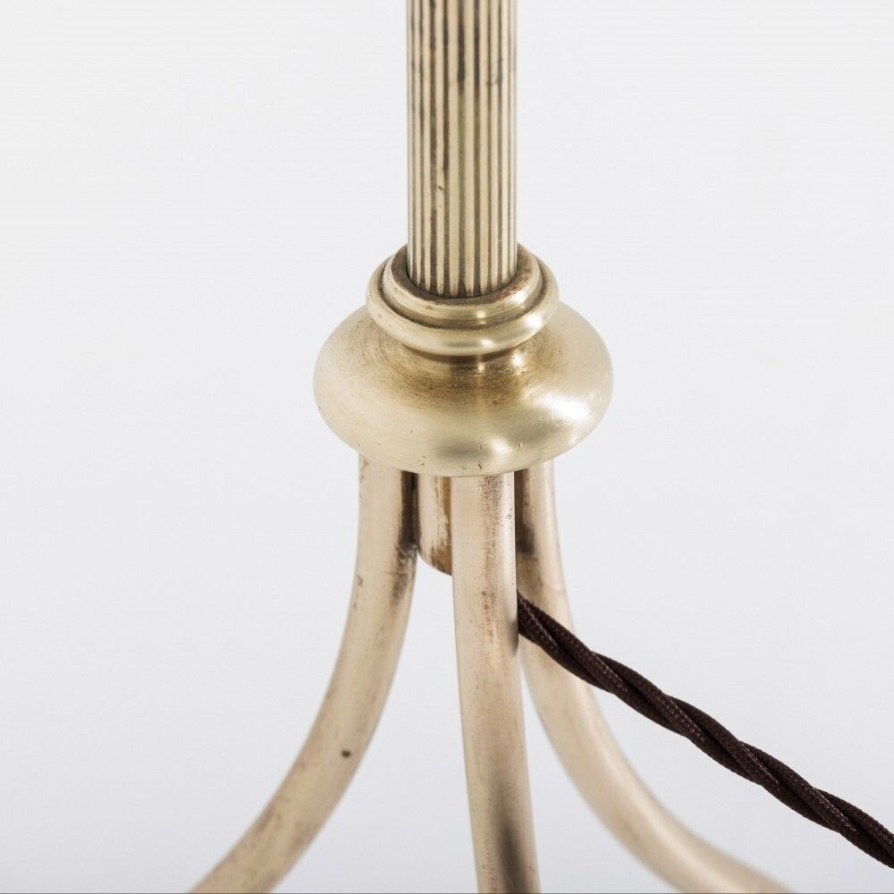 Brass Hoof Floor Lamp In The Manner Of Maison Jansen photo vinterior