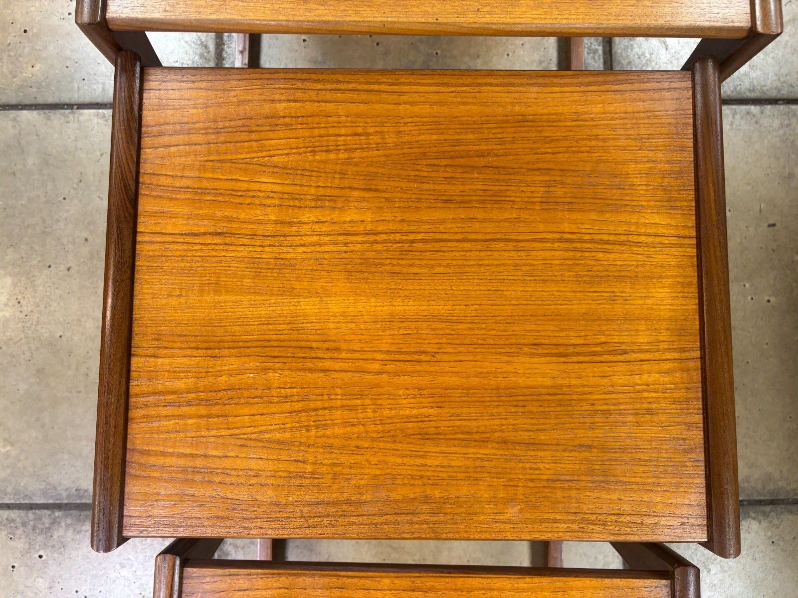 Mid Century G Plan Teak Quadrille Nest Of Tables photo Furniture