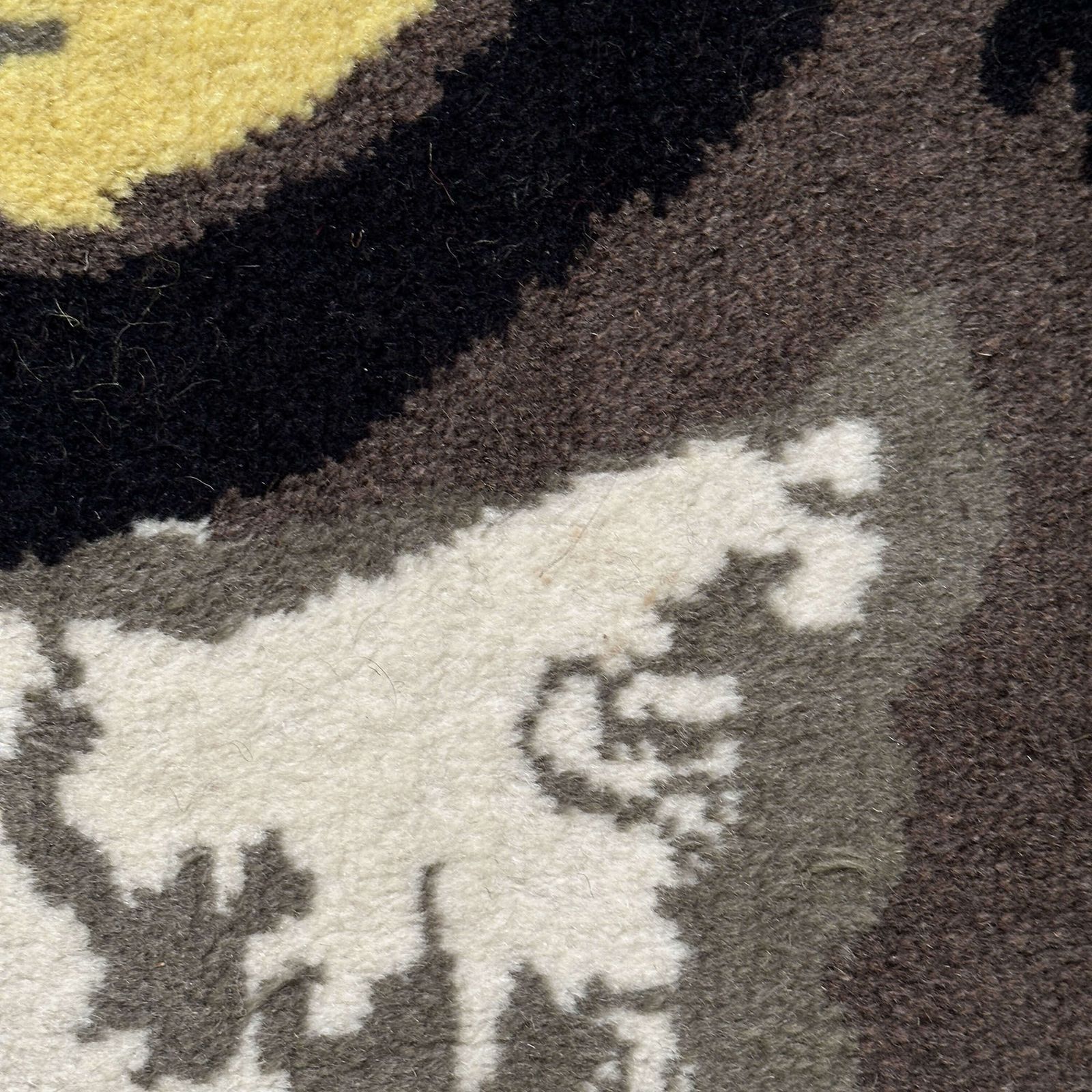 Textiles Large Rug After 'Bird Woman' By Joan Miró, Hand Knotted In Wool photo
