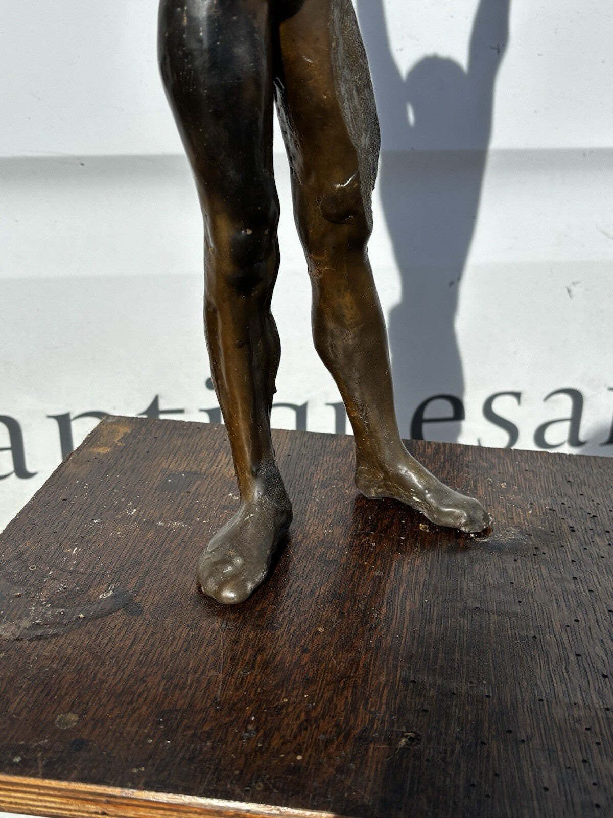 Wax Figure Of A Man, Original Pre Cast Figure, By Famous Sculptor John W Mills photo Home Decor