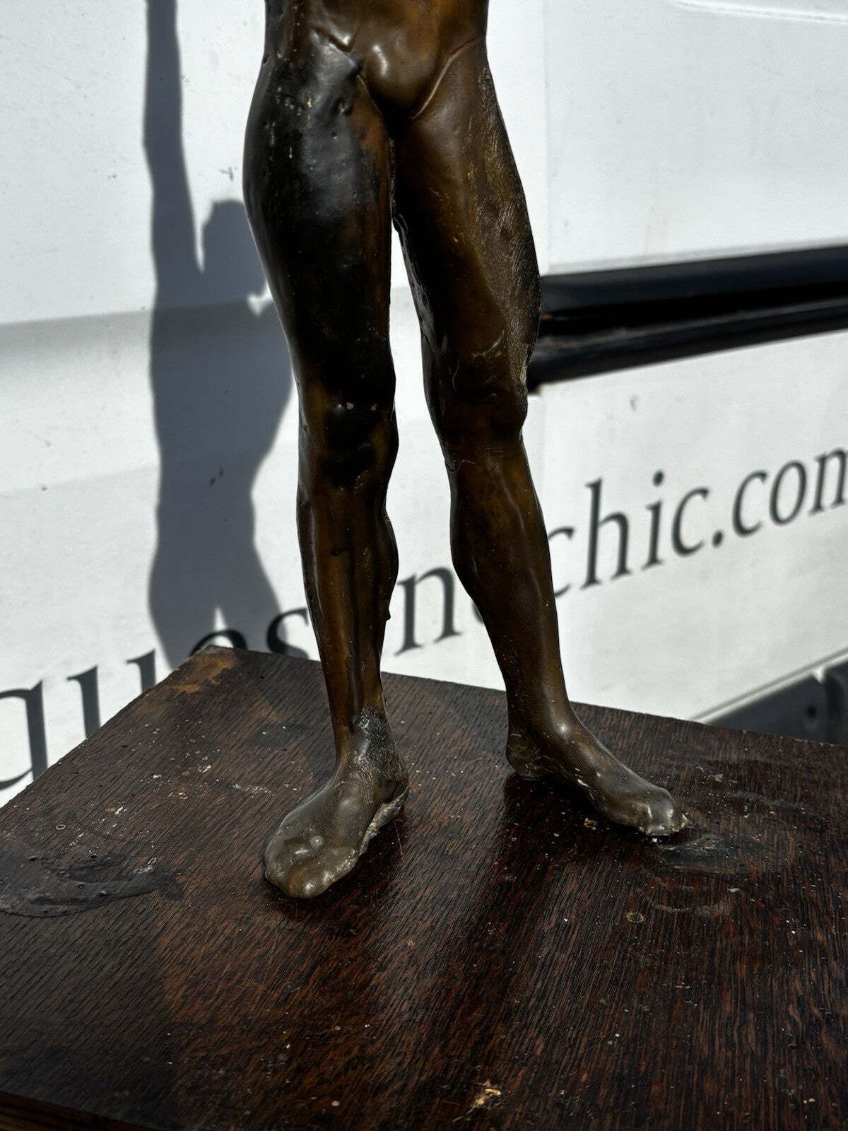 photo for sale Wax Figure Of A Man, Original Pre Cast Figure, By Famous Sculptor John W Mills