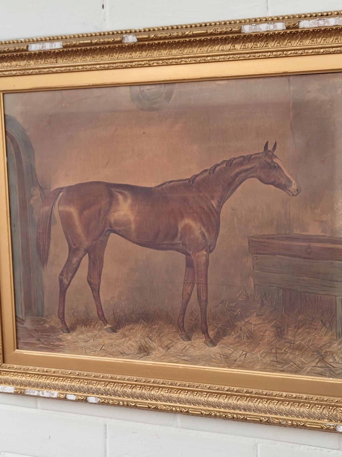 Antique Set Of Three Early Edwardian Race Horse Equestrian Lithographs After Harry Hall photo vintage