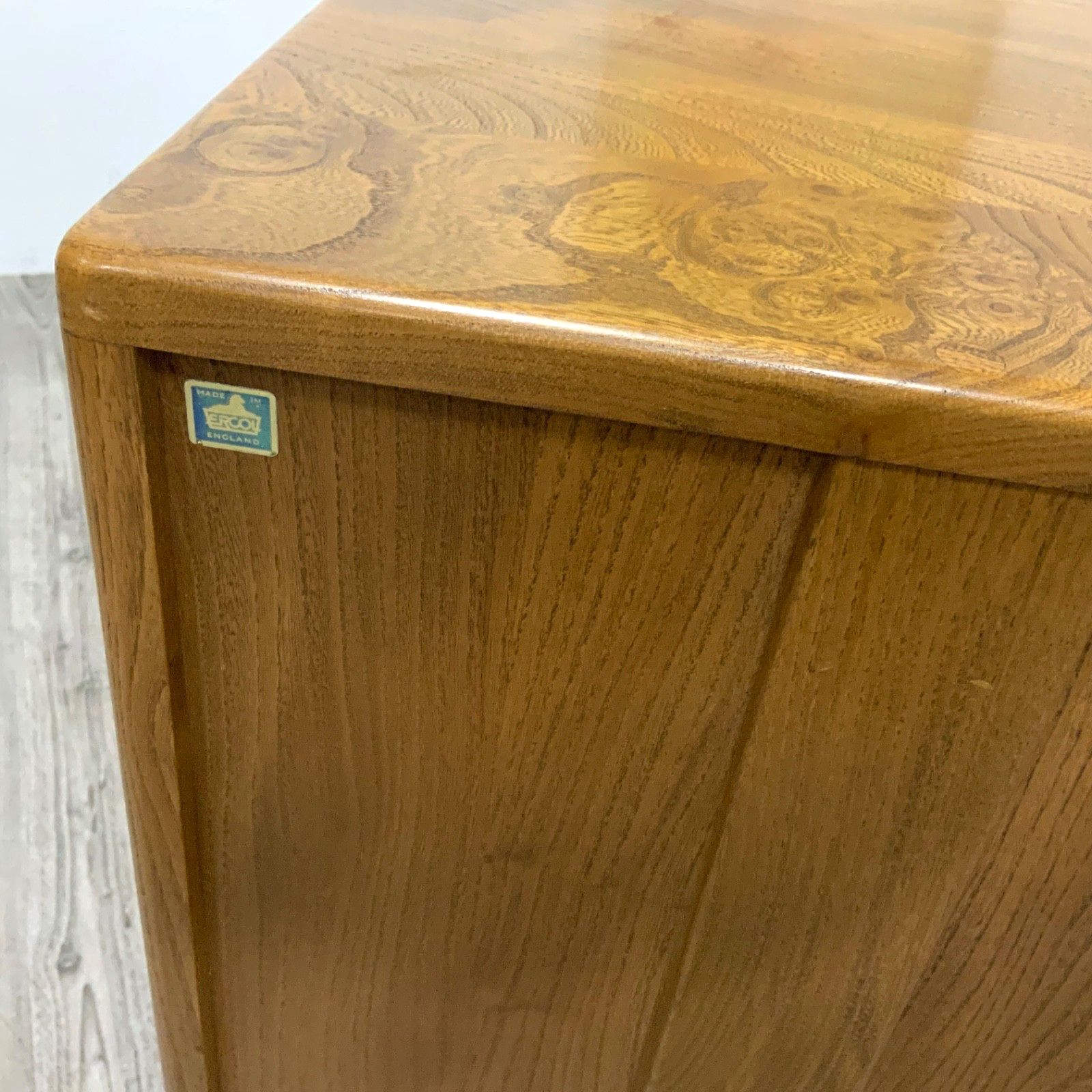 Ercol Blonde Windsor Model 412 Chest Of Drawers Solid Elm And Beech C1960s photo buy