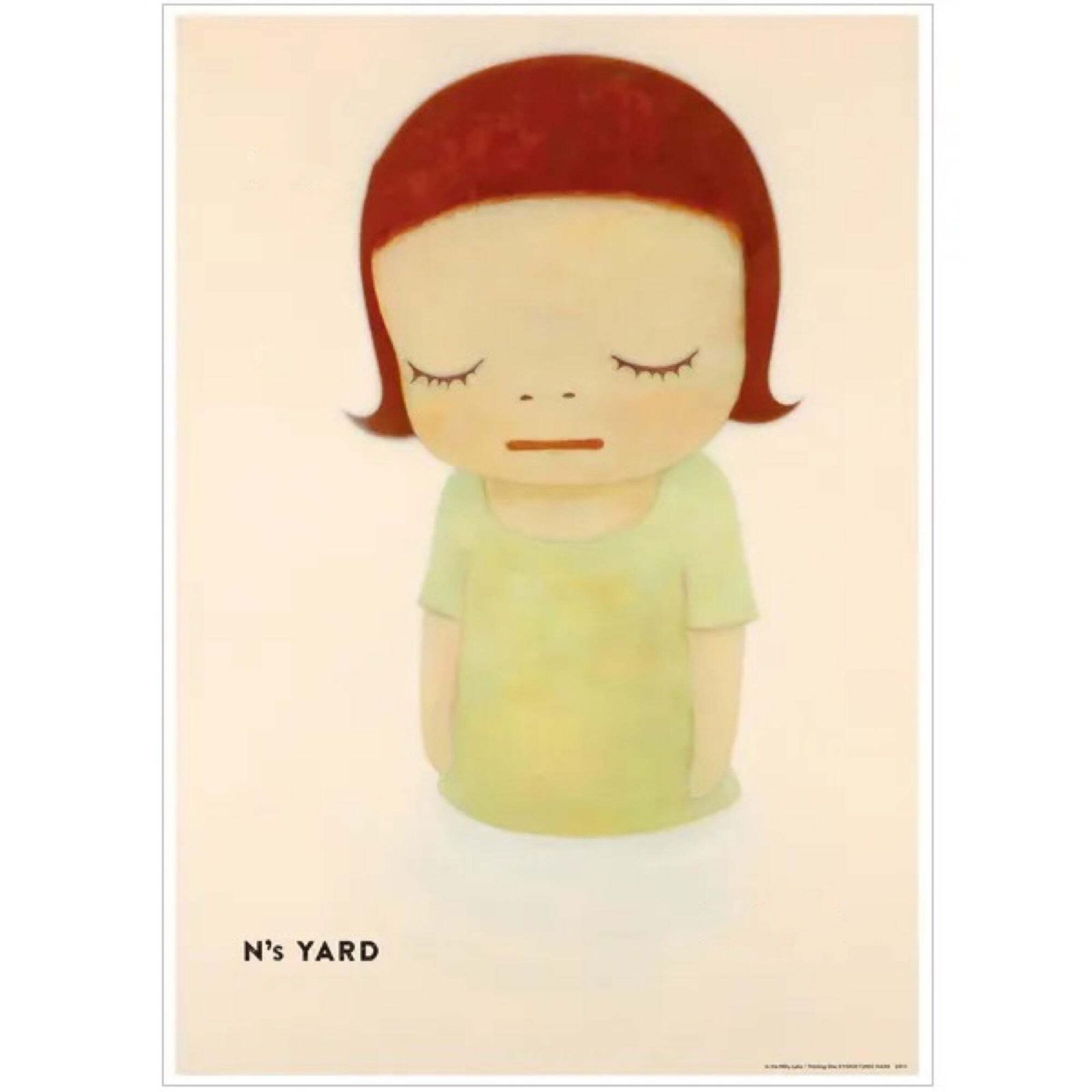 Yoshitomo Nara, In The Milky Lake Thinking One, 2021
