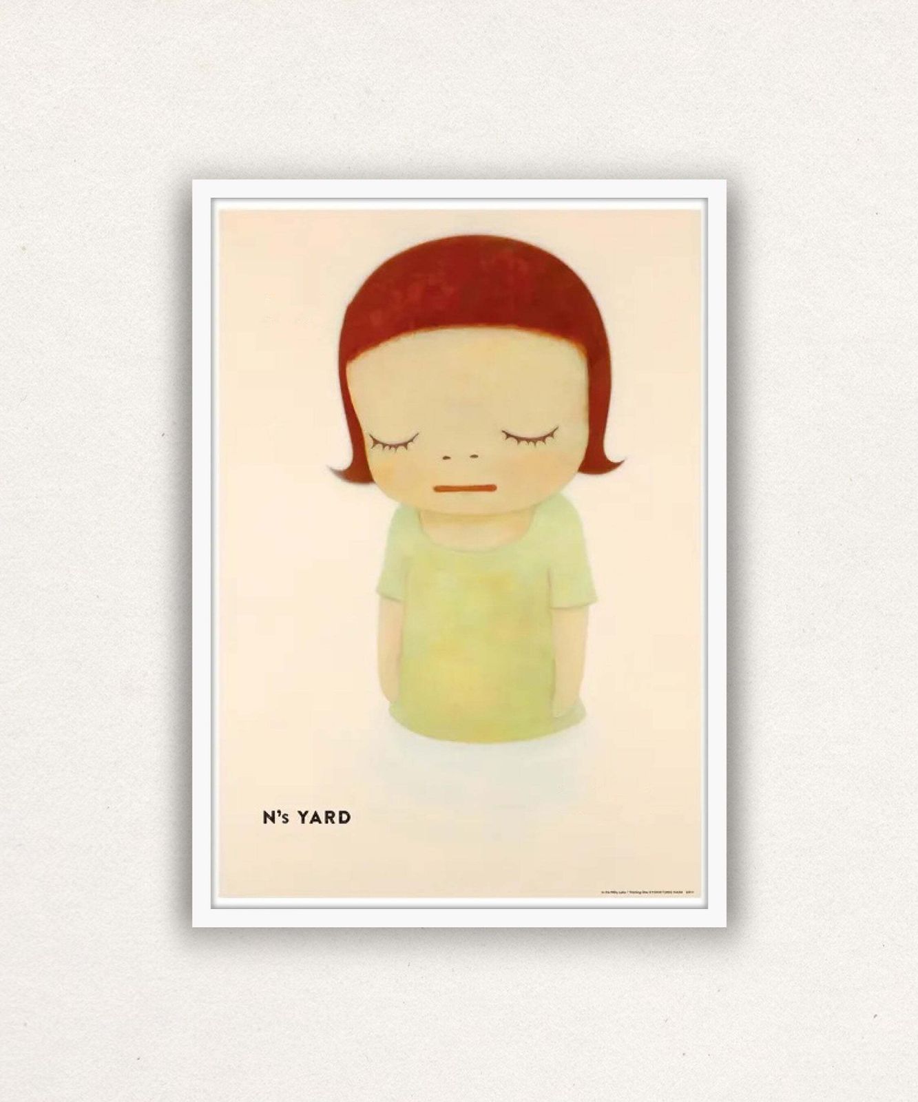 Yoshitomo Nara, In The Milky Lake Thinking One, 2021 photo for sale