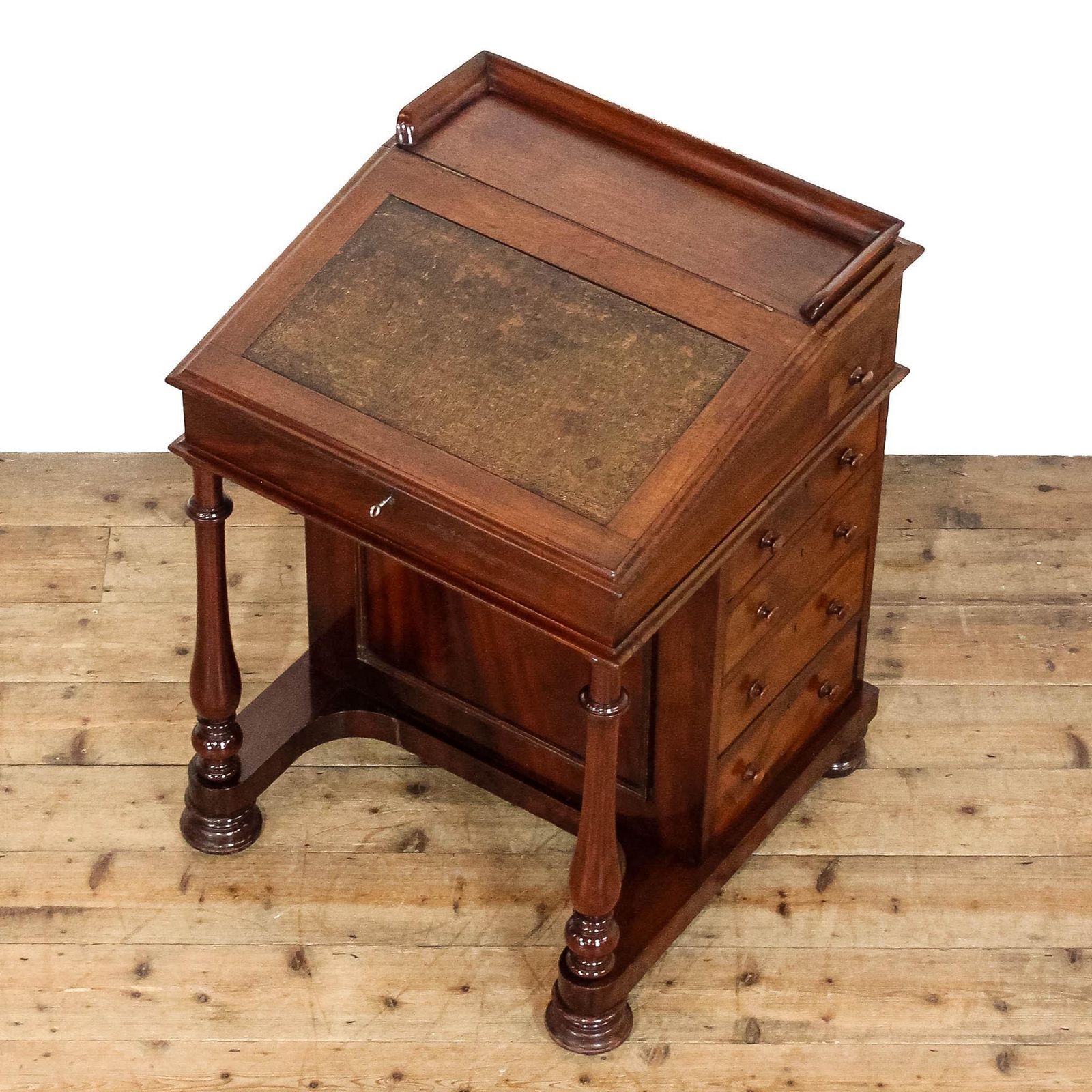 Early 19th Century Mahogany Davenport Desk photo furniture