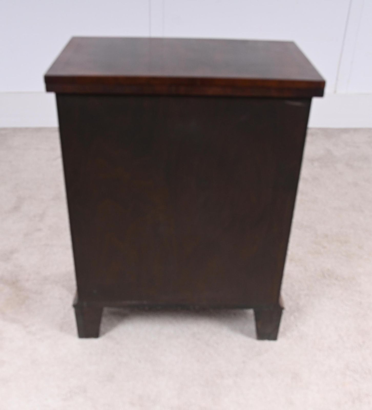 photo furniture Yew Bachelors Chest Drawers Flip Top Georgian Revival
