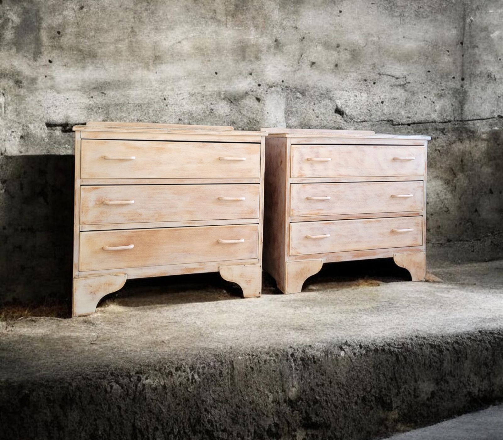 Pair Of Vintage Chest Of Drawers photo for sale