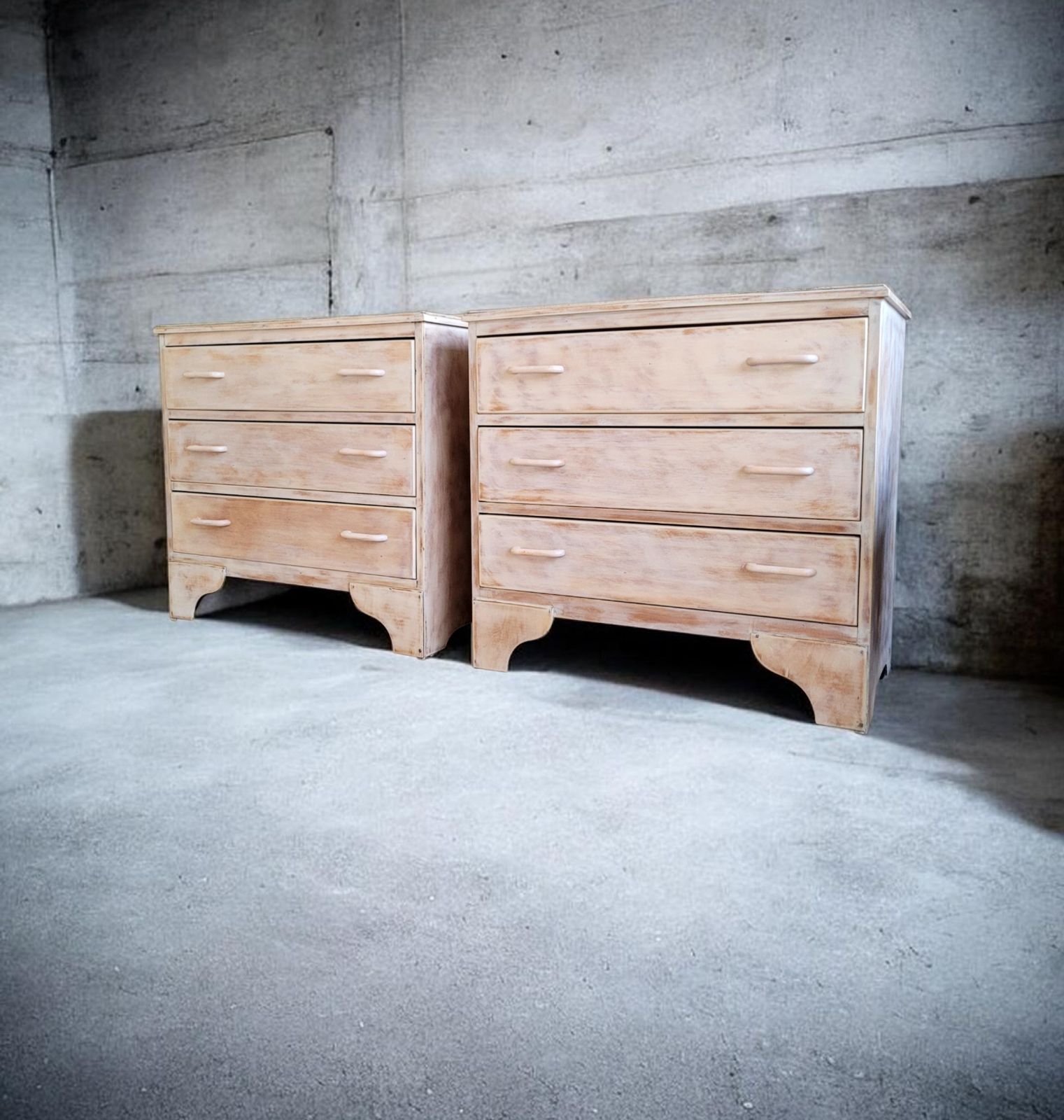 Pair Of Vintage Chest Of Drawers photo Furniture