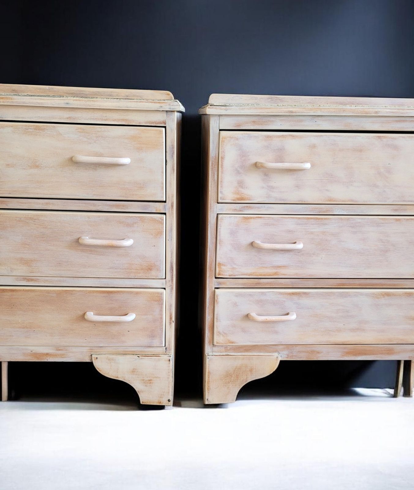Pair Of Vintage Chest Of Drawers photo vinterior