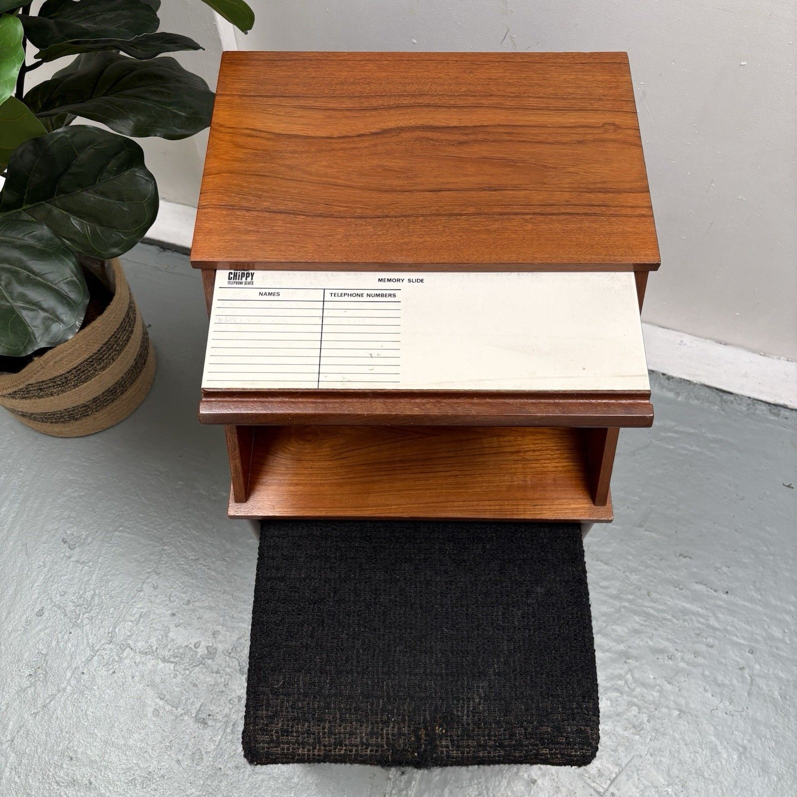 Chippy Heath Mid Century Teak Extending Telephone Table Cabinet Sideboard Bl747 photo Furniture